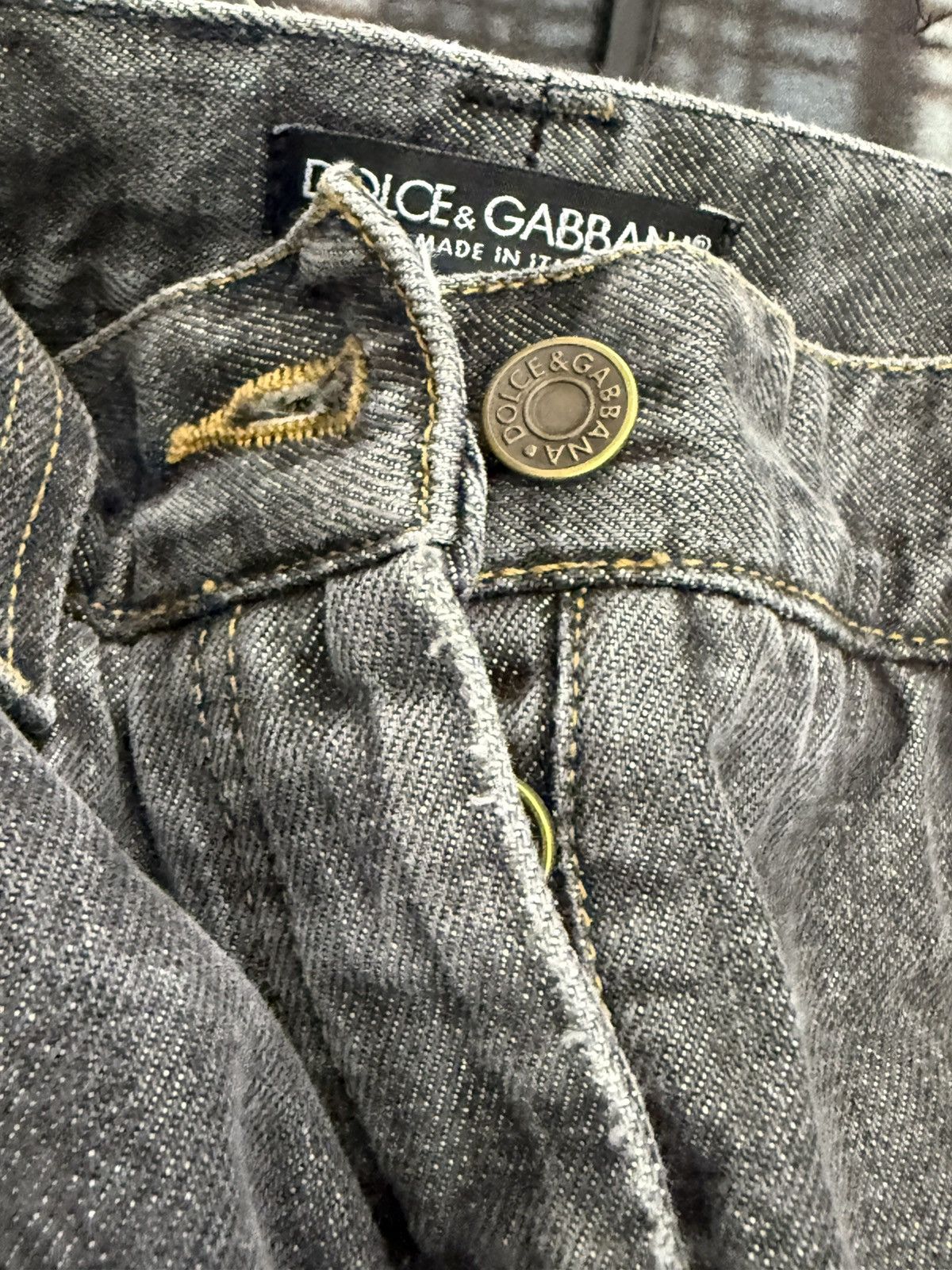 Dolce & Gabbana Dolce & Gabbana AW03 Bondage Denim Jeans Size US 30 / EU 46 - 8 Thumbnail