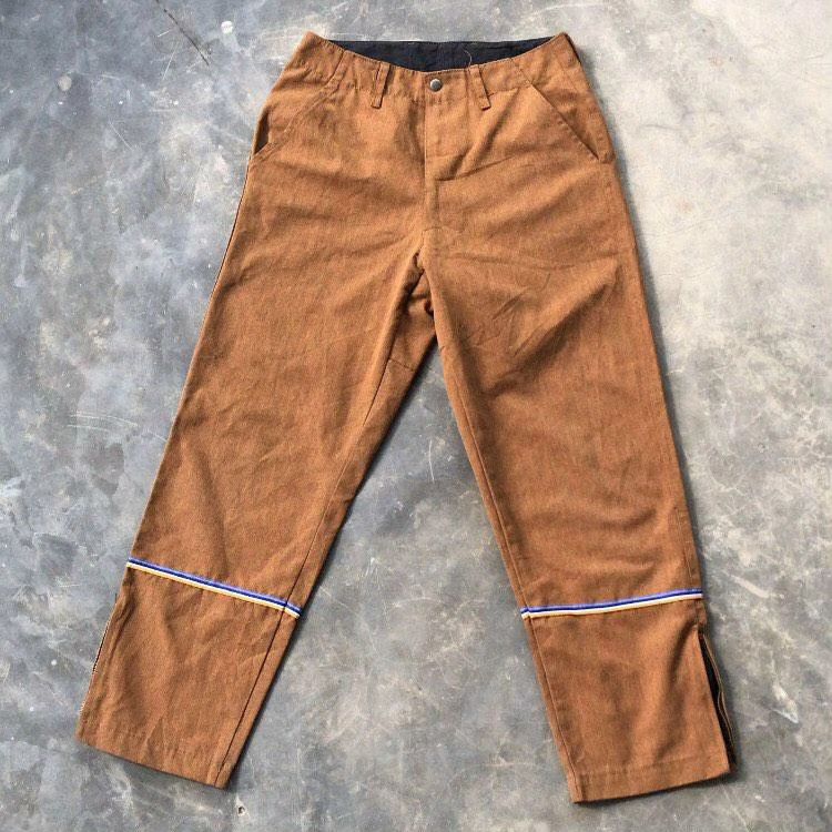 image of Made In USA Sunbrela Pants Unisex in Brown, Men's (Size 30)