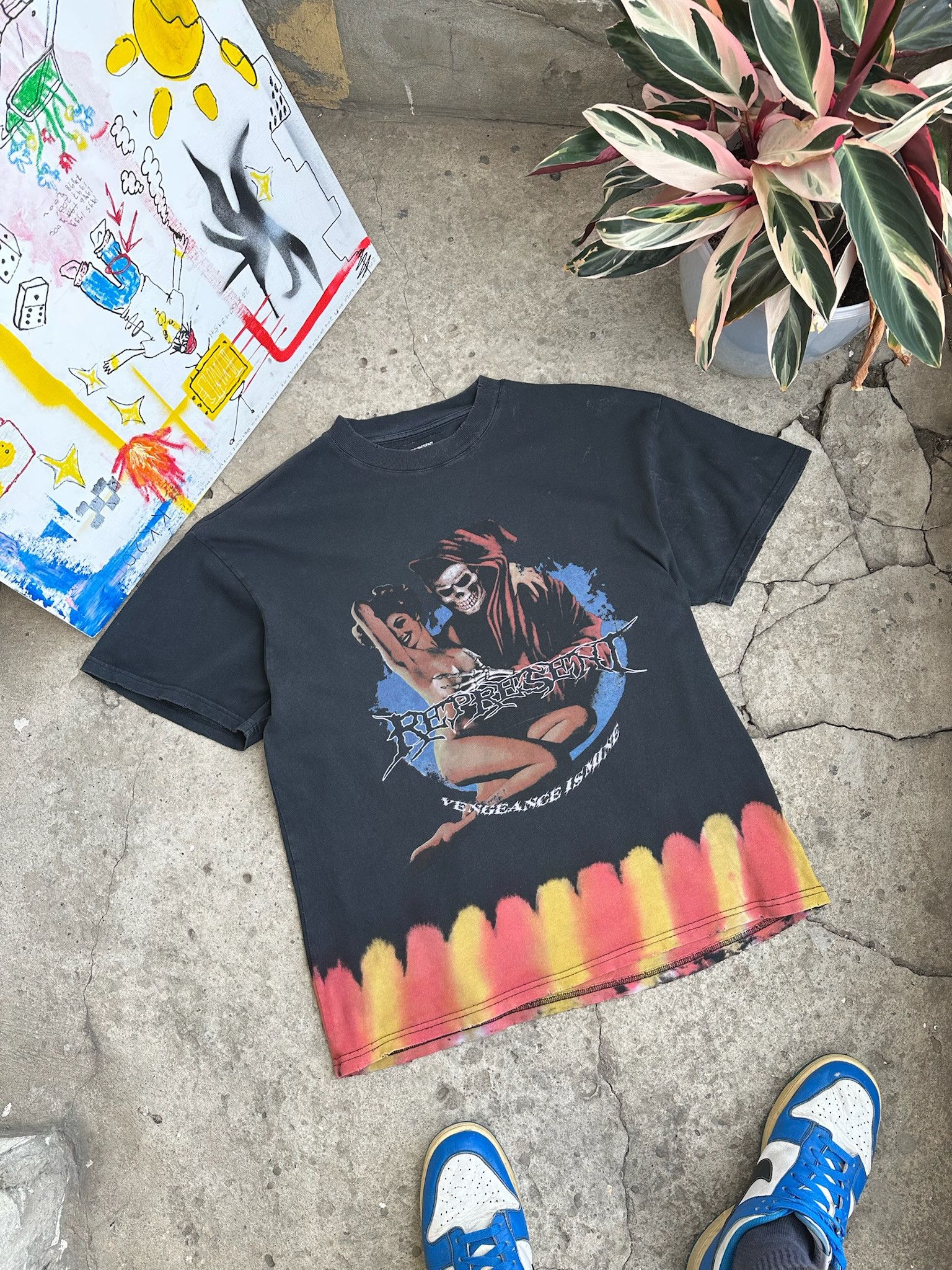 Represent Clo. Represent Reaper Tee sexy girl portsntar nude women Size US XL / EU 56 / 4 - 2 Thumbnail