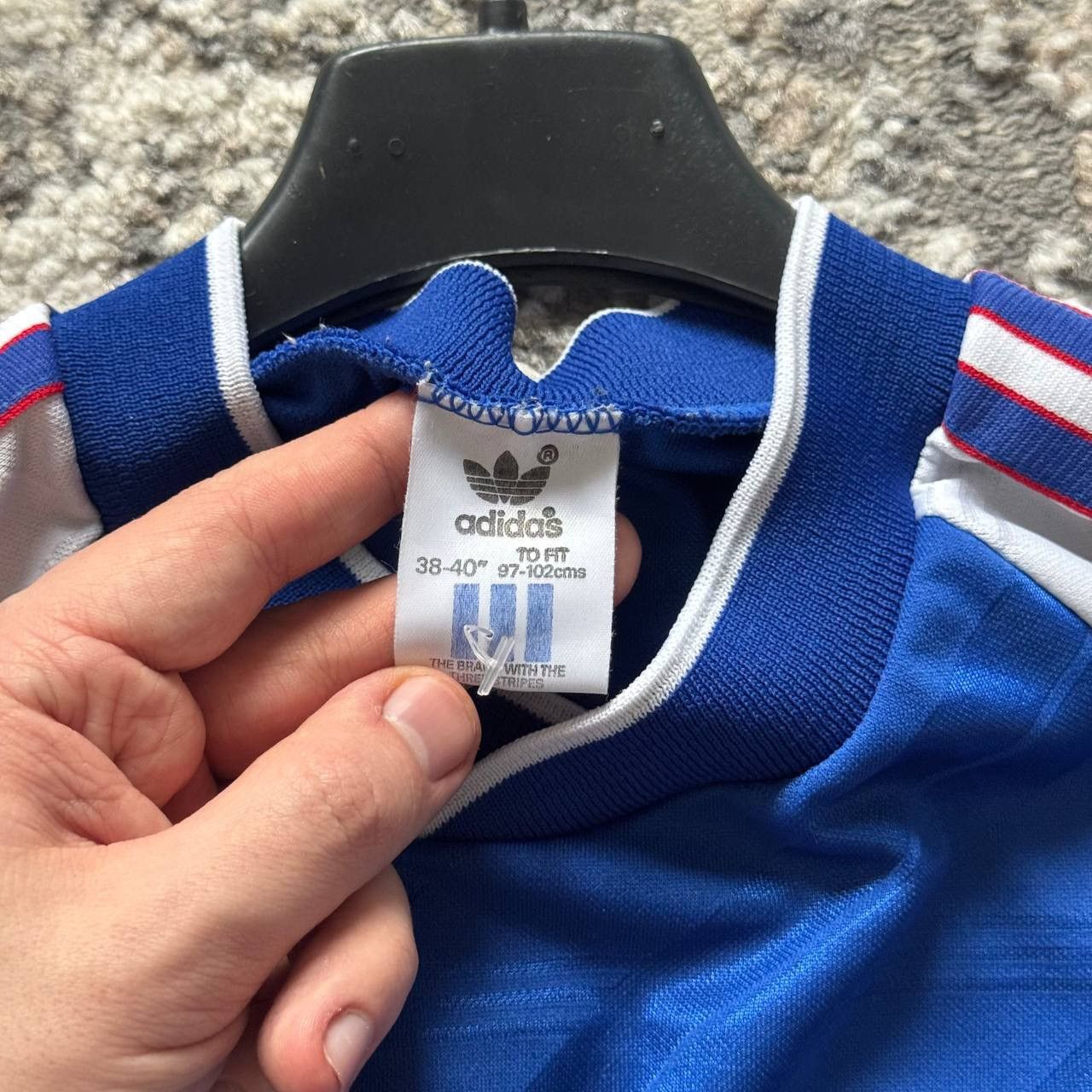 Adidas Adidas Rare Vintage Template Soccer 80s Long Sleeve Jersey Size US M / EU 48-50 / 2 - 8 Thumbnail