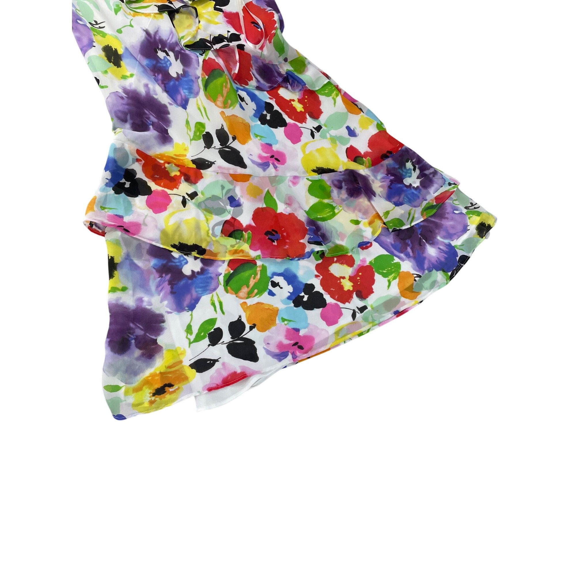 Lauren Ralph Lauren Lauren Ralph Lauren Womens yellow blue Floral Sleeveless Dre Size S / US 4 / IT 40 - 7 Thumbnail