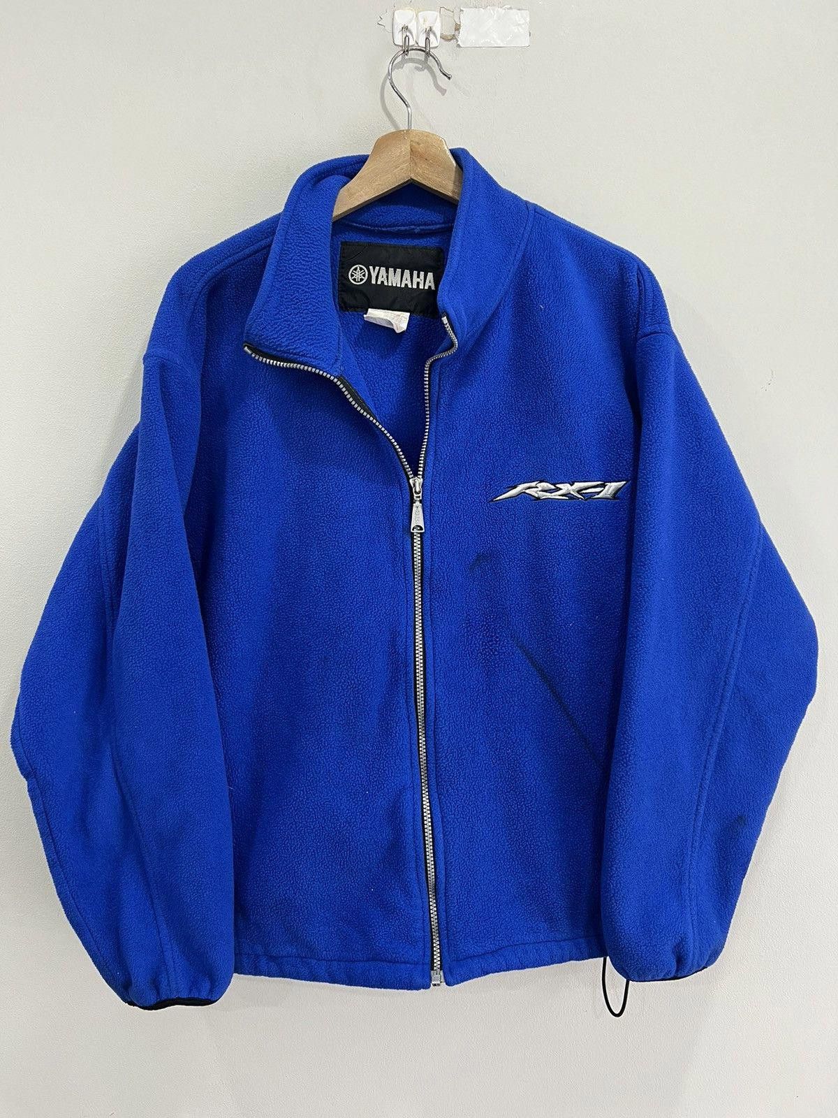 Vintage Vintage Yamaha Fleece Sweater Racing Size US L / EU 52-54 / 3 - 1 Thumbnail