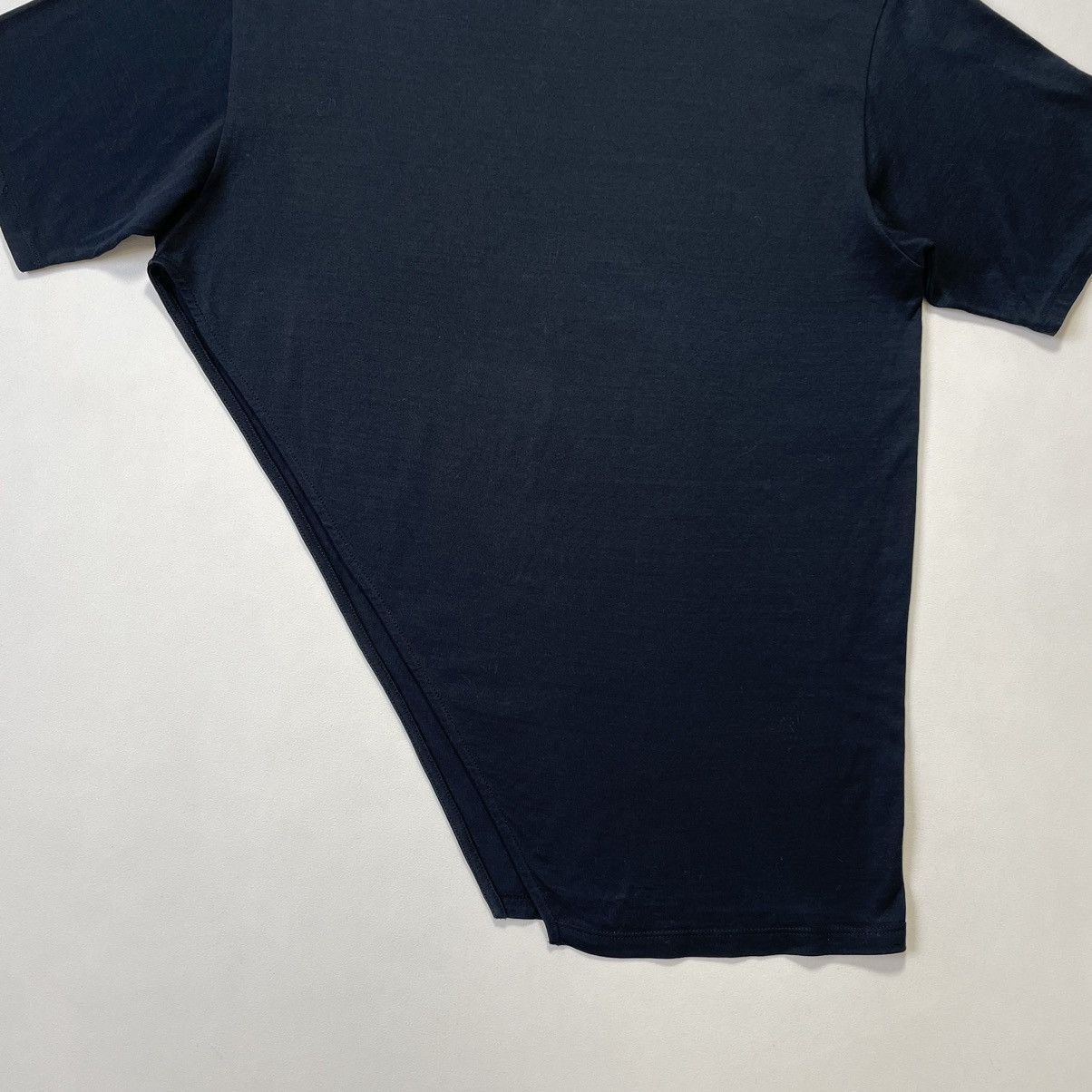 Raf Simons S/S 06 Sample Asymmetric Cut Out T Shirt Size US M / EU 48-50 / 2 - 11 Thumbnail