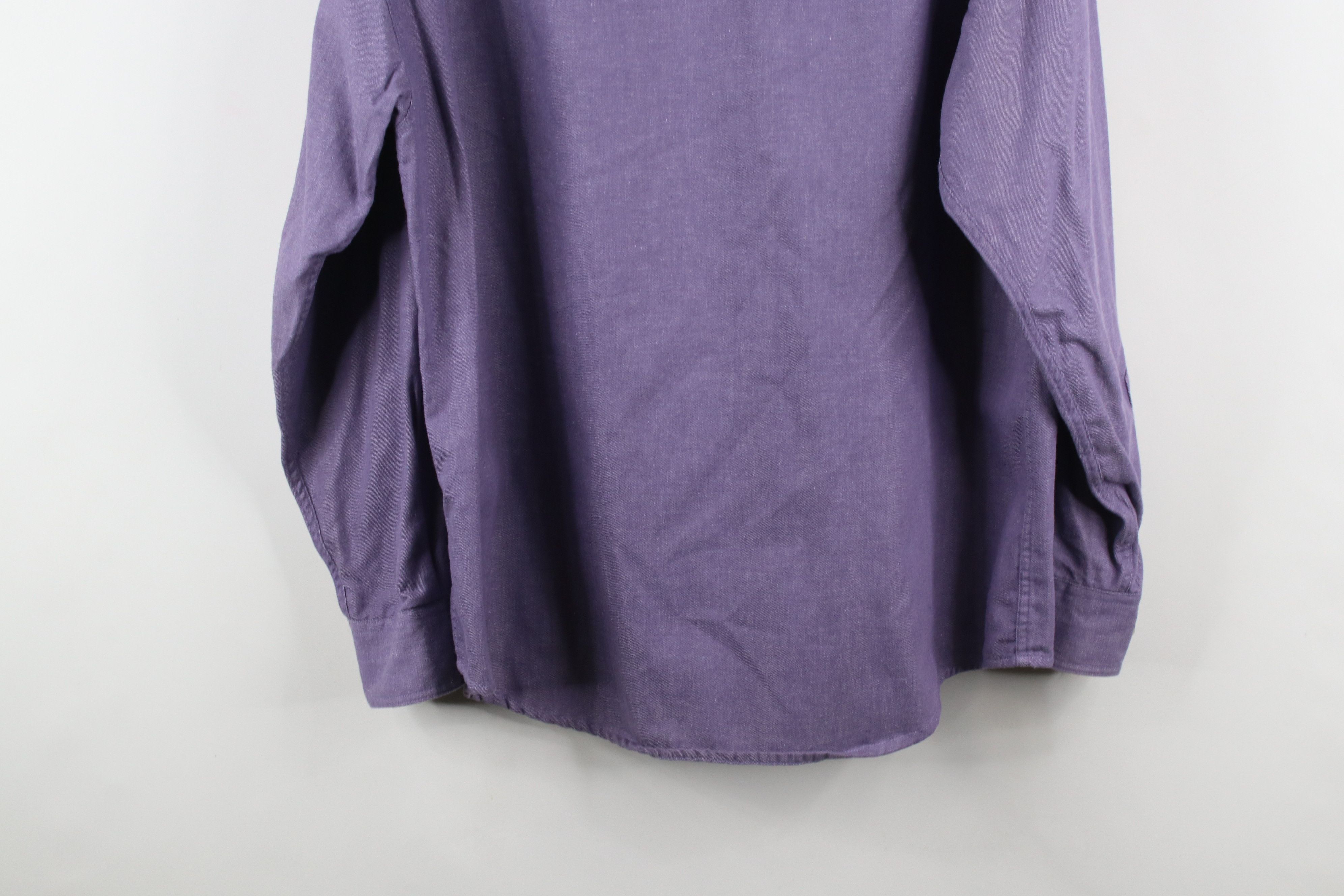 Vintage Vintage 90s Streetwear Big Pocket Chambray Button Down Shirt Size US M / EU 48-50 / 2 - 12 Thumbnail