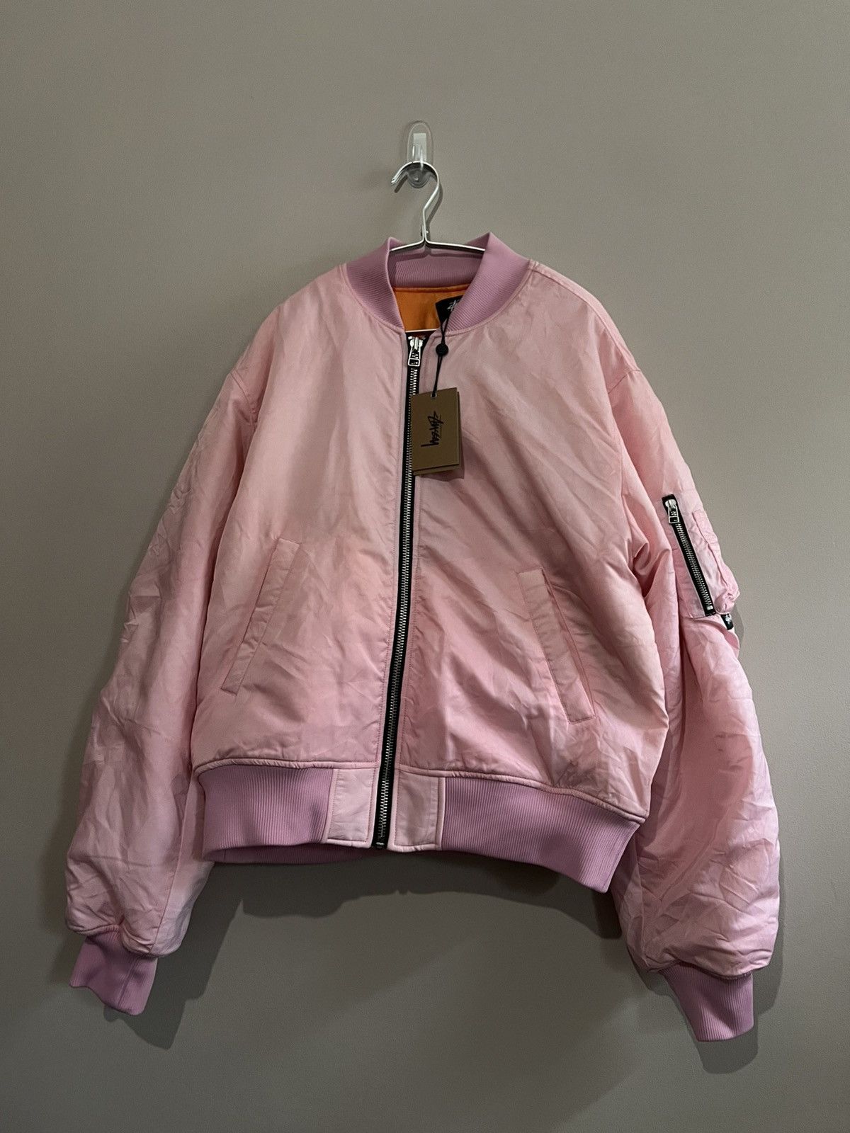 Stussy Stussy Dyed Nylon Bomber Jacket Size US L / EU 52-54 / 3 - 5 Thumbnail