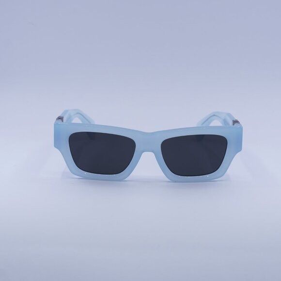 Palm Angels Palm Angels PERI10J MAGNOLIA 4007 Sunglasses Blue Rectangle Size ONE SIZE - 2 Thumbnail