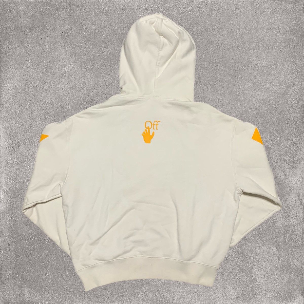 Off-White Off White Medium Caravaggio Painting White Hoodie Virgil Size US M / EU 48-50 / 2 - 2 Thumbnail