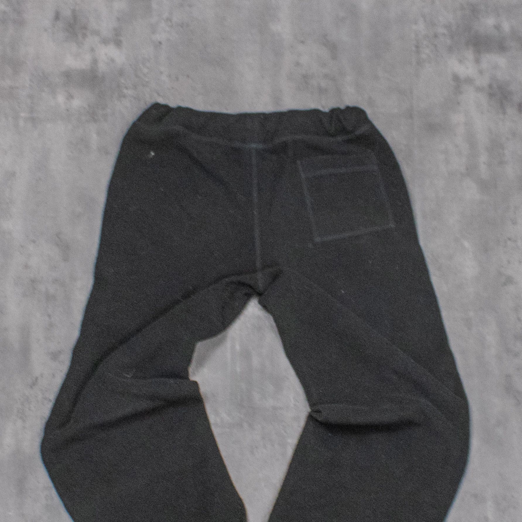 Gap Y2K 2000's Gap Baggy Relax Wide Legged Black Fleece Pant's Size US 28 / EU 44 - 13 Thumbnail