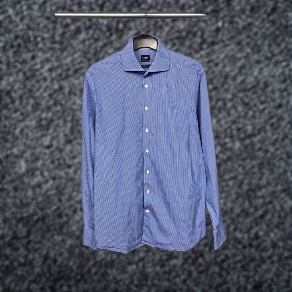 Hackett Hackett Mens Striped Long Sleeve Shirt L Size US L / EU 52-54 / 3 - 1 Thumbnail
