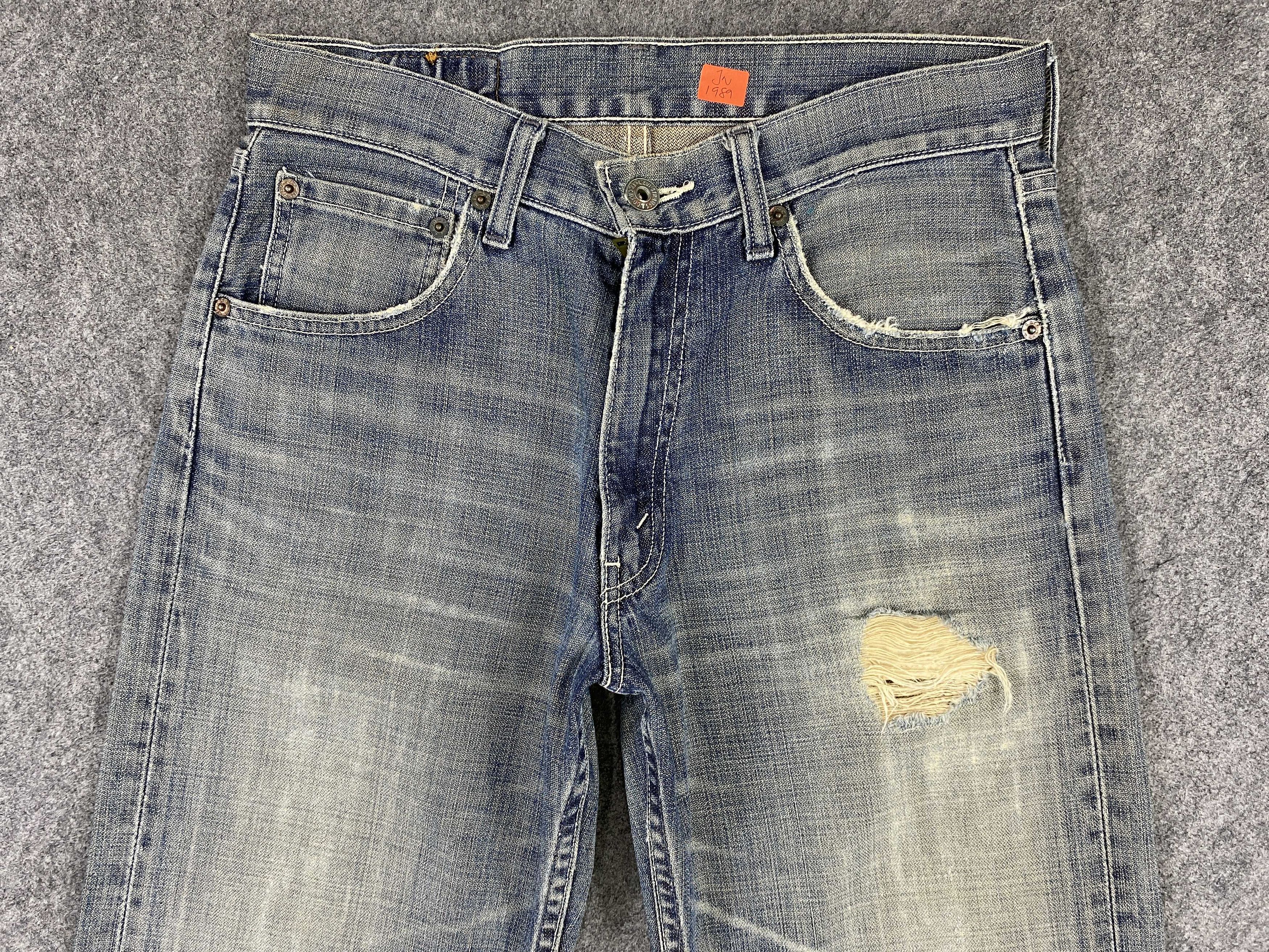 Levi's Faded Blue Vintage Levi's 503 Jeans 29x33 Denim -JN1989 Size US 29 - 3 Thumbnail