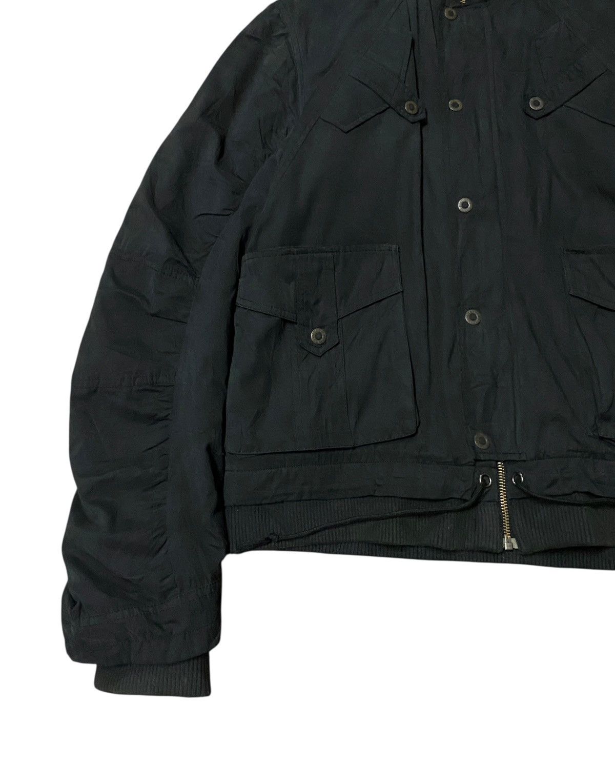 Karl Kani Very Rare Vintage Brand Karl Kani Fur Bomber Jacket 1990s Size US XL / EU 56 / 4 - 3 Thumbnail