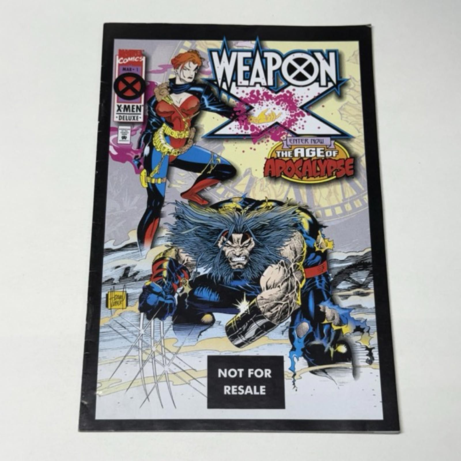 Marvel Comics Weapon X #1 Not for Resale NOV 2005 Age of Apocalypse NM Size ONE SIZE - 9 Thumbnail