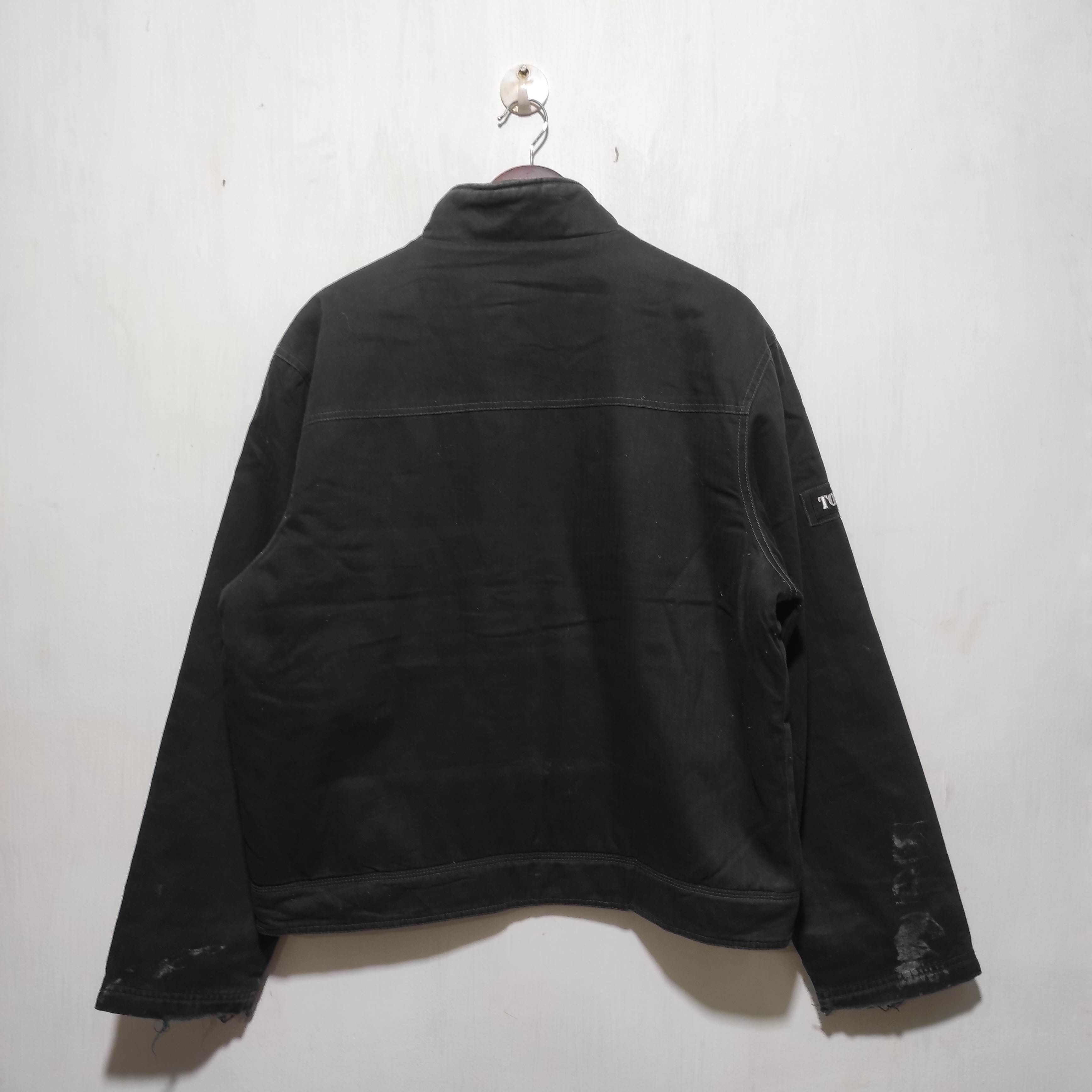 Vintage Vtg Distressed Tora by Toraichi Tactical Denim Jacket Racer Size US L / EU 52-54 / 3 - 19 Thumbnail