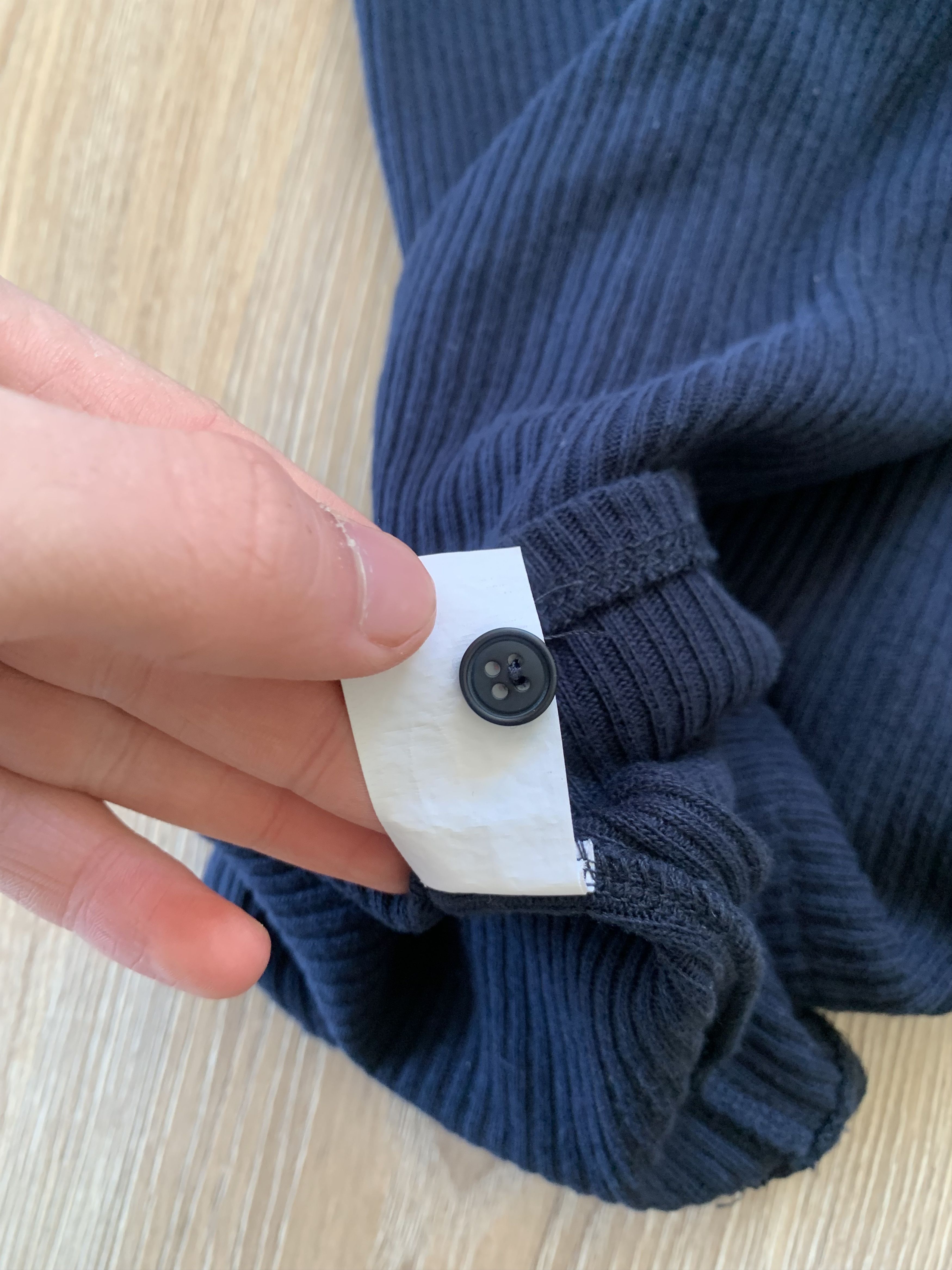 Zara Zara Blue Cotton Polo T-Shirt Size US M / EU 48-50 / 2 - 7 Thumbnail