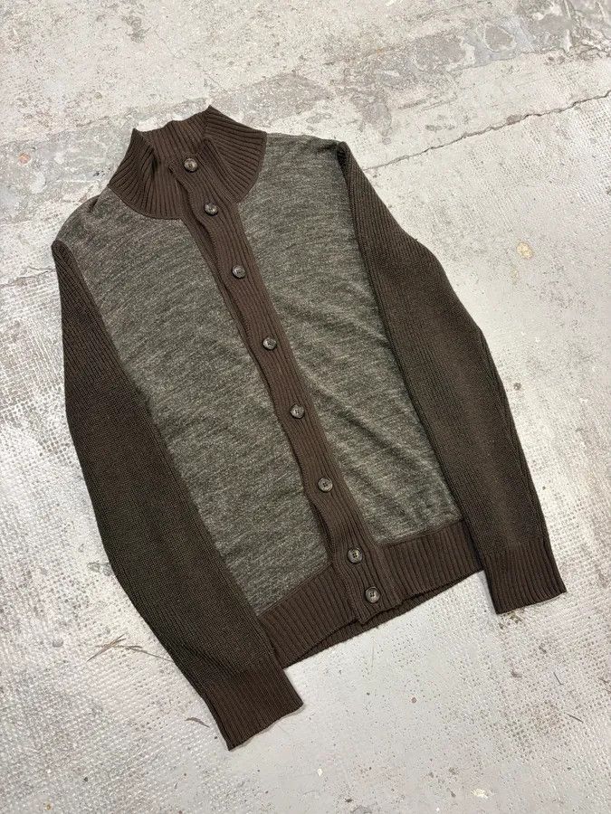 Dolce & Gabbana 2000s Dolce & Gabbana Grey Cardigan Sweater Size US M / EU 48-50 / 2 - 4 Thumbnail