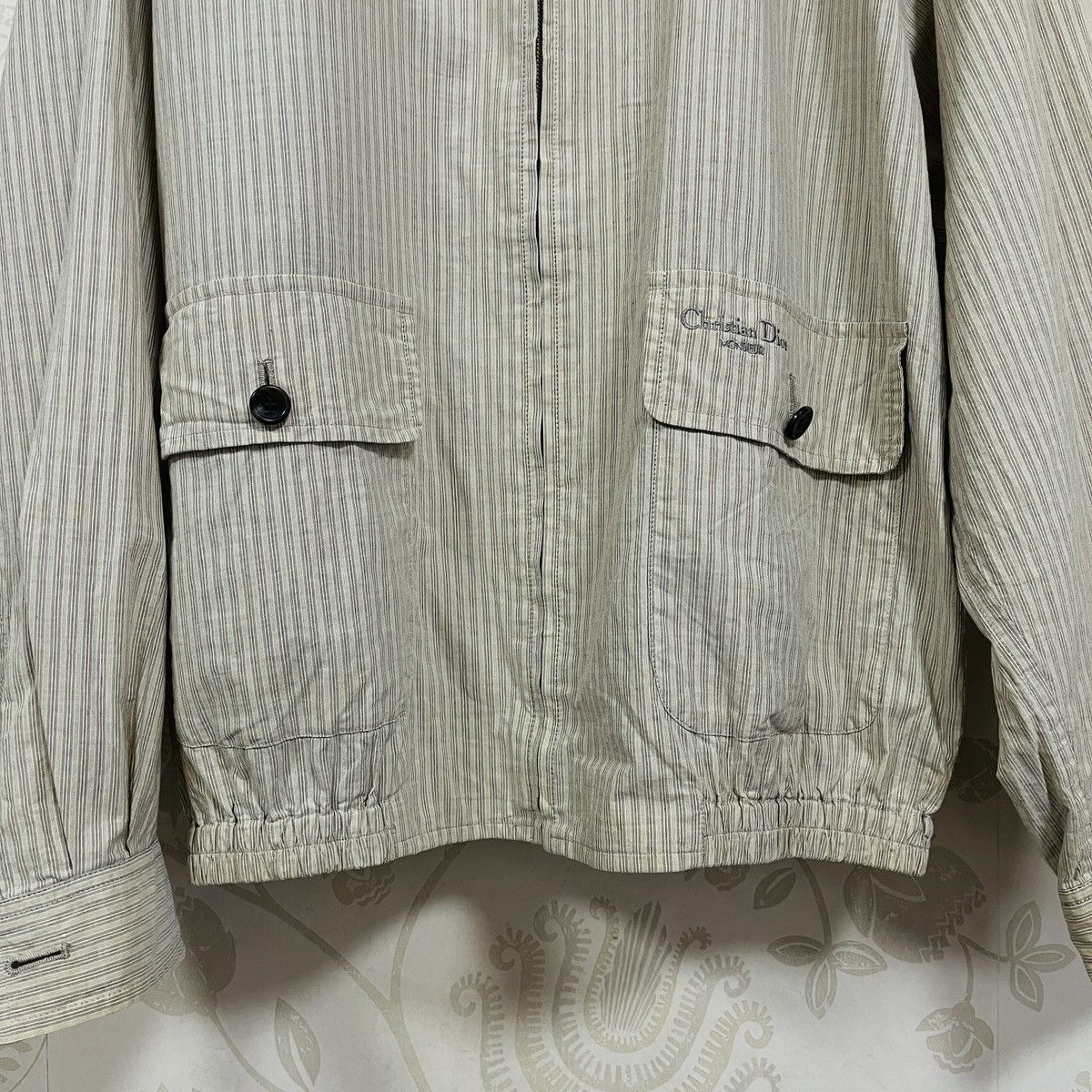 Christian Dior Monsieur × Dior × Vintage Vintage Christian Dior Monsieur Light Bomber Jacket Size US L / EU 52-54 / 3 - 10 Thumbnail