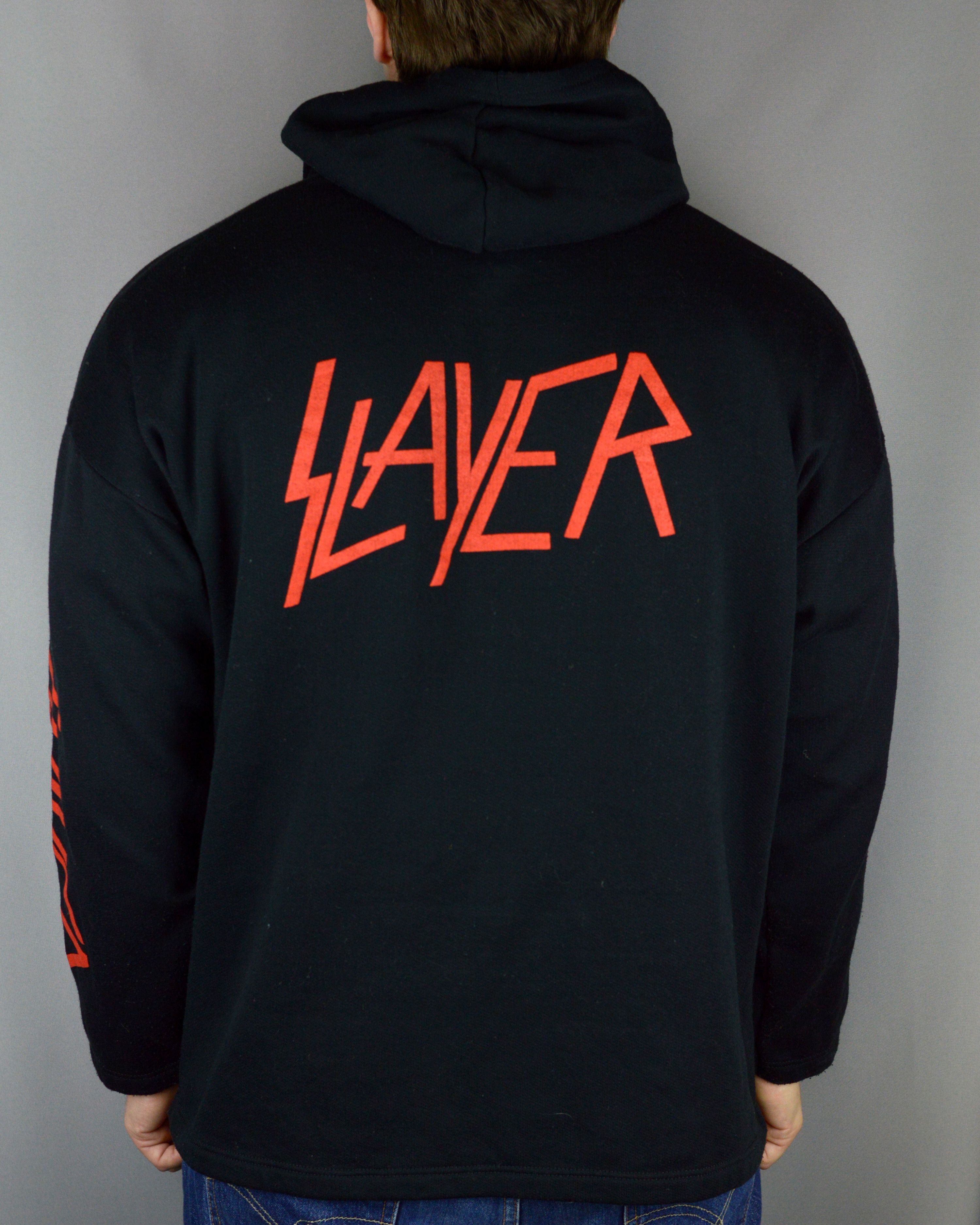 Slayer × Vintage Vintage Slayer 90s hoodie Size US L / EU 52-54 / 3 - 2 Thumbnail