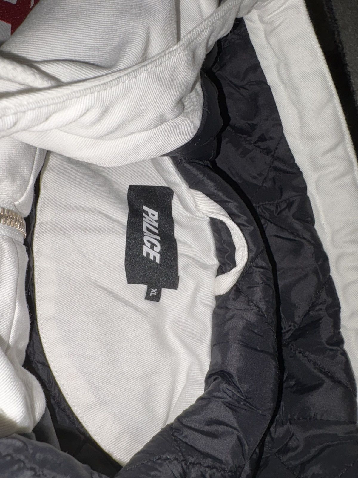 Palace Palace Need For P’s Jacket White Black Size US XL / EU 56 / 4 - 6 Thumbnail