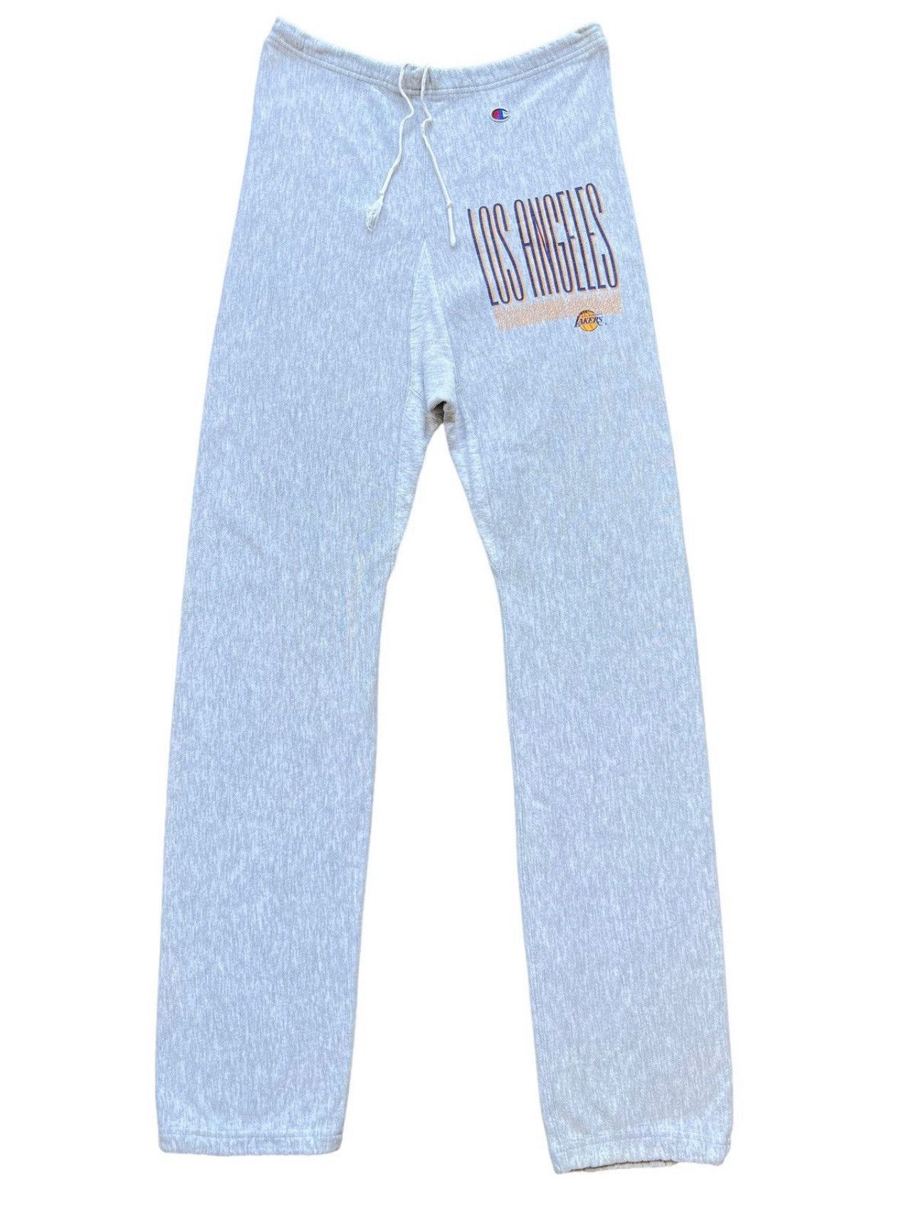 Vintage 90s Champion Reverse Weave Lakers Sweatpants 32x35