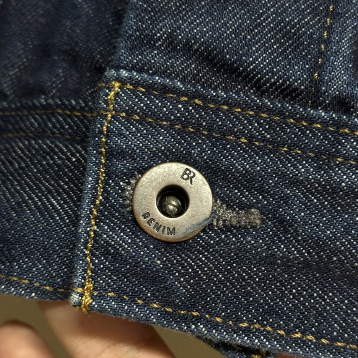 Banana Republic Banana Republic Selvedge Denim Trucker Jacket Indigo Size M Size US M / EU 48-50 / 2 - 10 Thumbnail