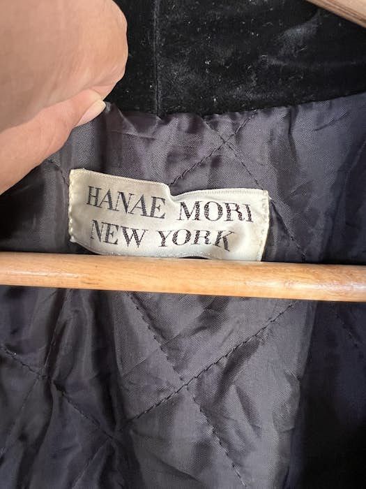 Hanae Mori × Velvet Hanae Mori New York Velvet Jacket Size US XL / EU 56 / 4 - 4 Thumbnail