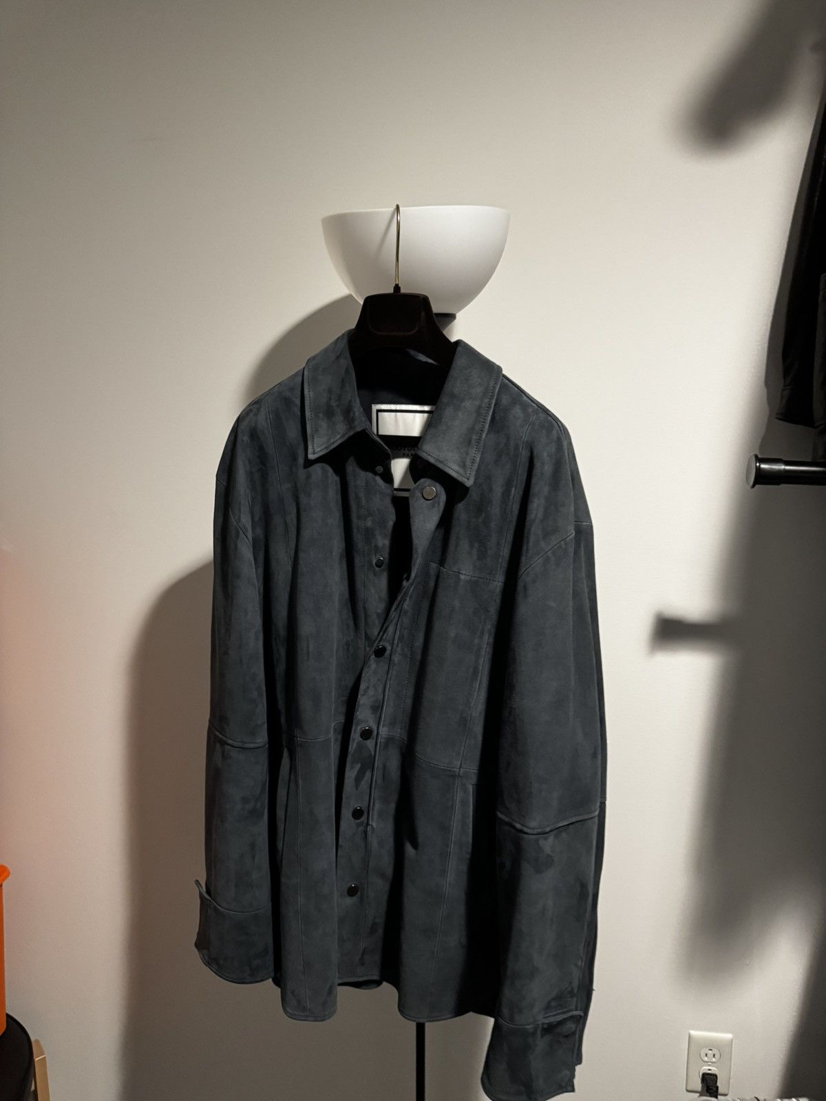 Suede Shirt Jacket