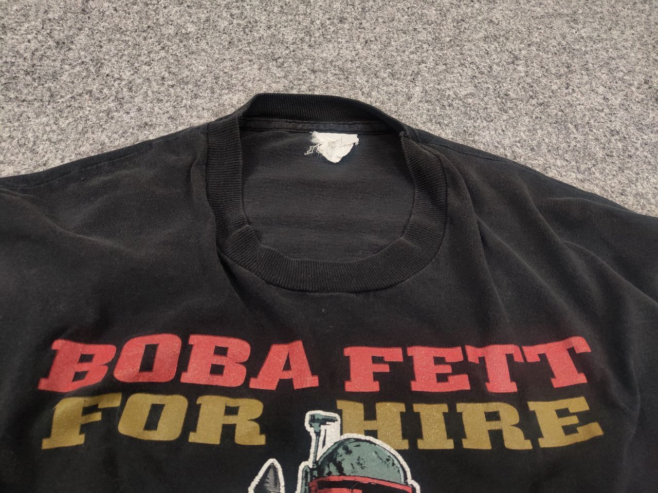 Star Wars Vintage 1996 Star Wars Boba Fett Logo Black Shirt Changes Size US M / EU 48-50 / 2 - 10 Thumbnail