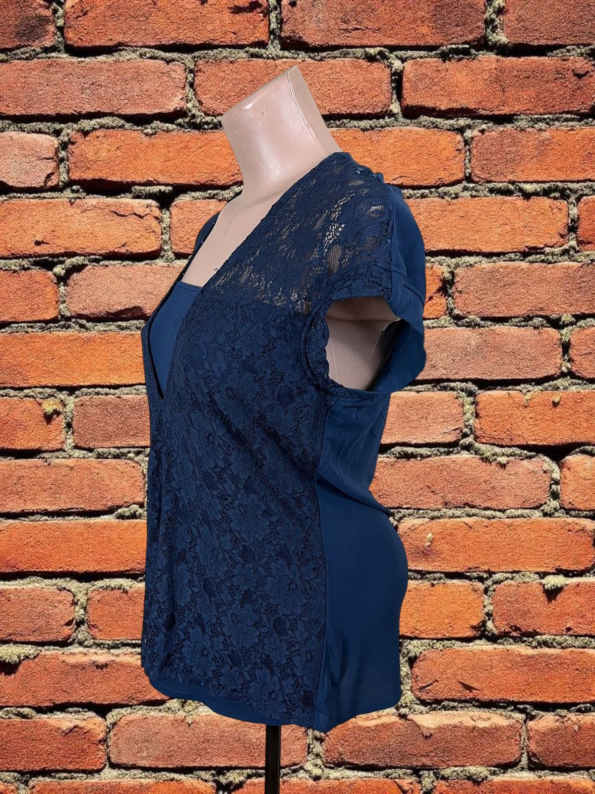 Hugo HUGO women’s navy blouse size M Size M / US 6-8 / IT 42-44 - 4 Thumbnail