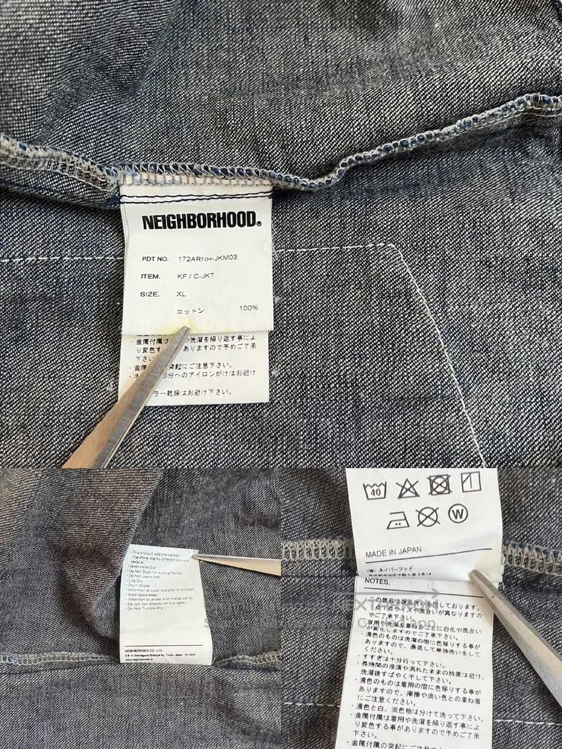 Neighborhood Neighborhood Tang Suit Denim Jacket Size US XL / EU 56 / 4 - 8 Thumbnail