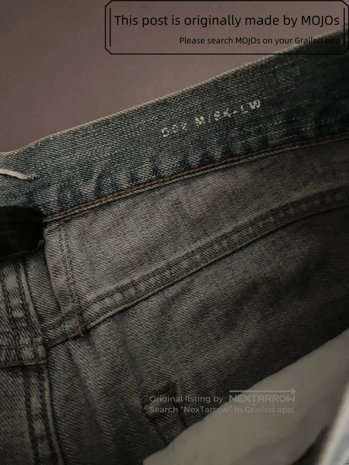 Saint Laurent Paris Sz 33 Saint Laurent Paris 16SS Cut Wash D02 Denim mojos1519 Size US 33 - 3 Thumbnail