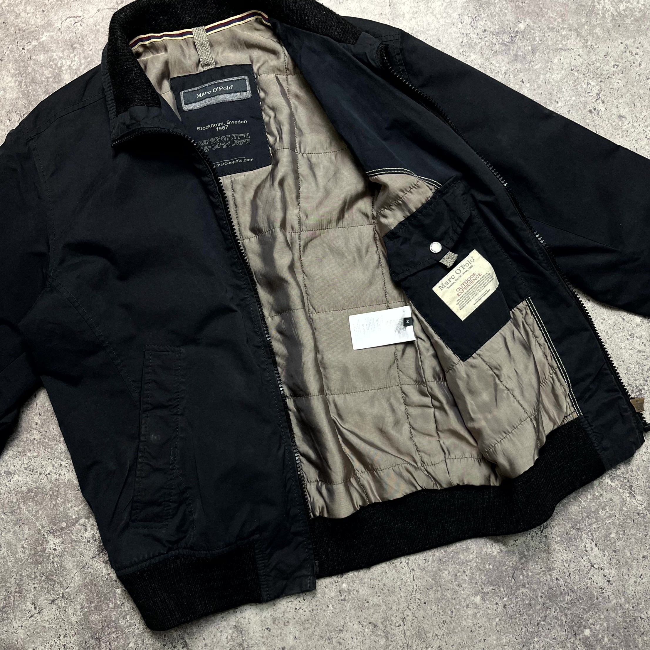 Marc O'Polo Marc O’Polo Full Zip Casual Navy Blue Bomber Jacket Size M Size US M / EU 48-50 / 2 - 9 Thumbnail