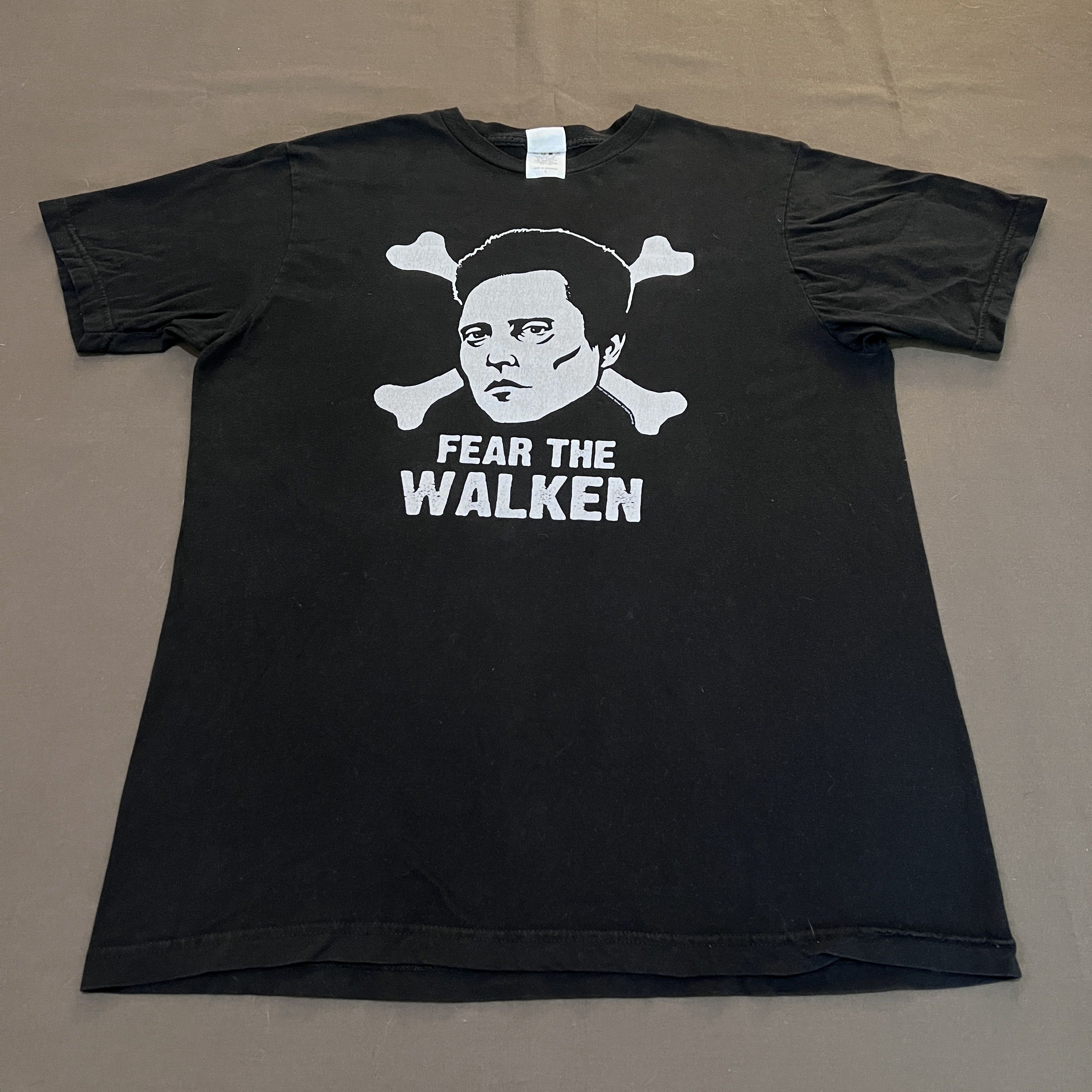 Vintage Vintage Y2K Christopher Walken fear the walken Tee Size US L / EU 52-54 / 3 - 2 Thumbnail