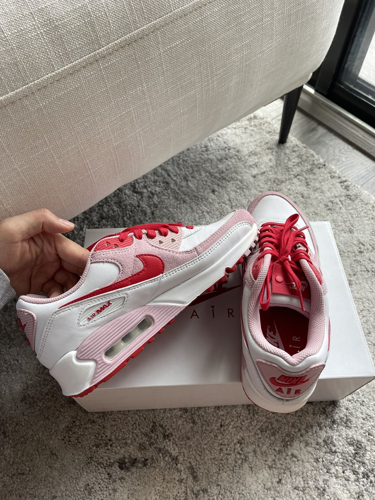 Nike Nike Women’s Air Max 90 Love Letter Size US 8 / IT 38 - 8 Thumbnail