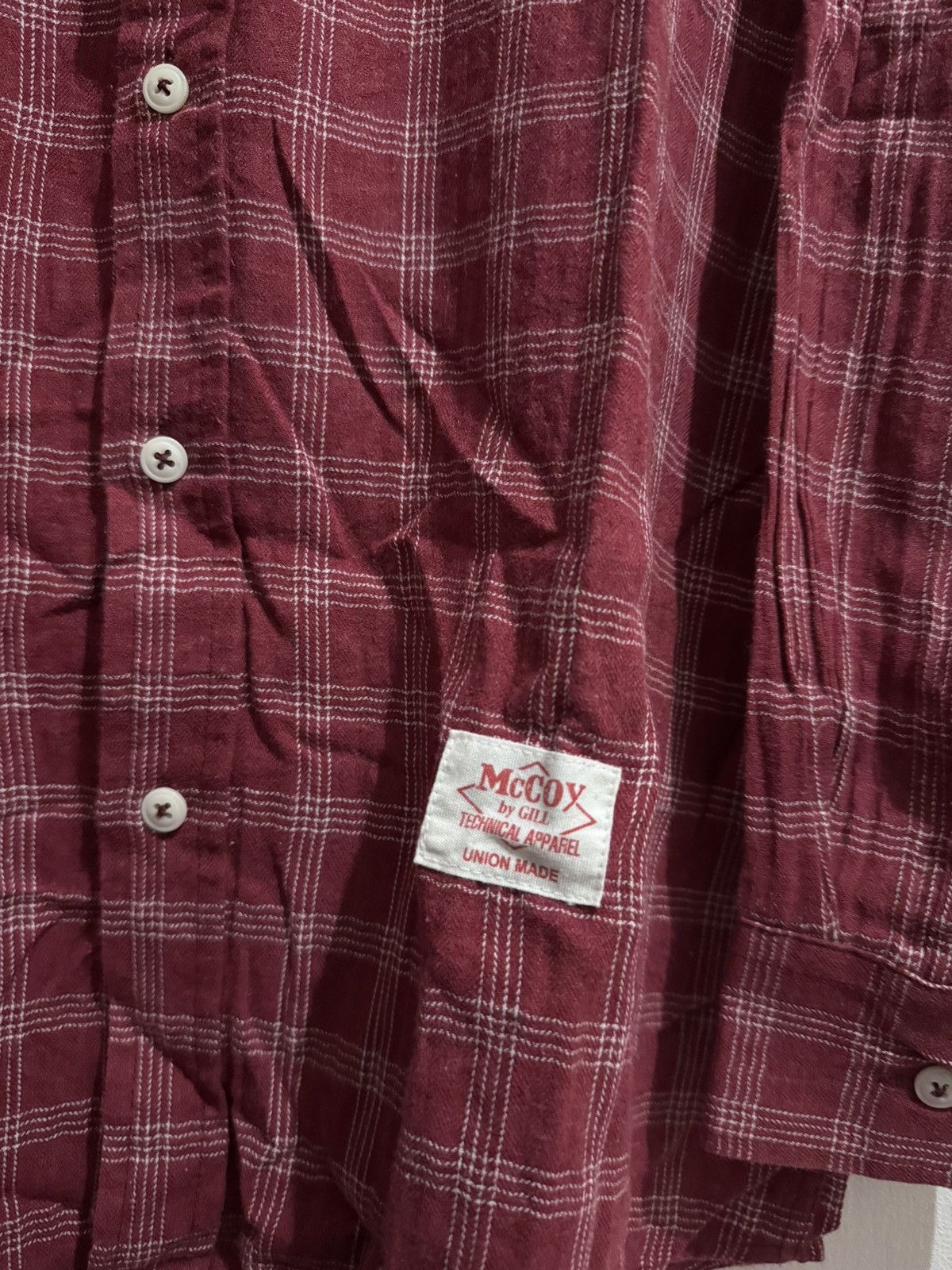 The Real McCoy's McCoy by Gill button shirt Size US L / EU 52-54 / 3 - 3 Thumbnail