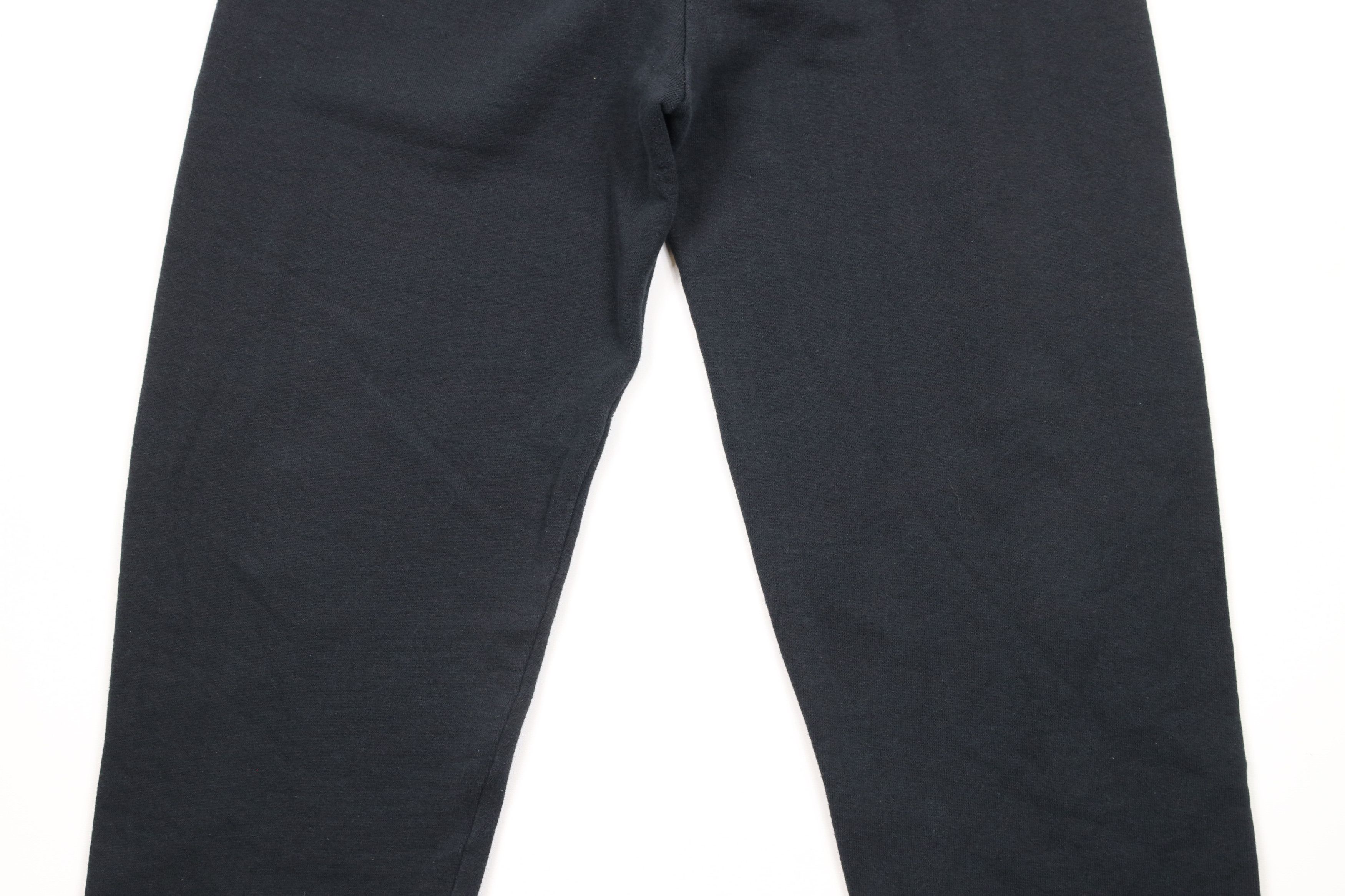 Vintage Vintage 90s Streetwear Cuffed Sweatpants Joggers Pants Black Size US 38 / EU 54 - 3 Thumbnail