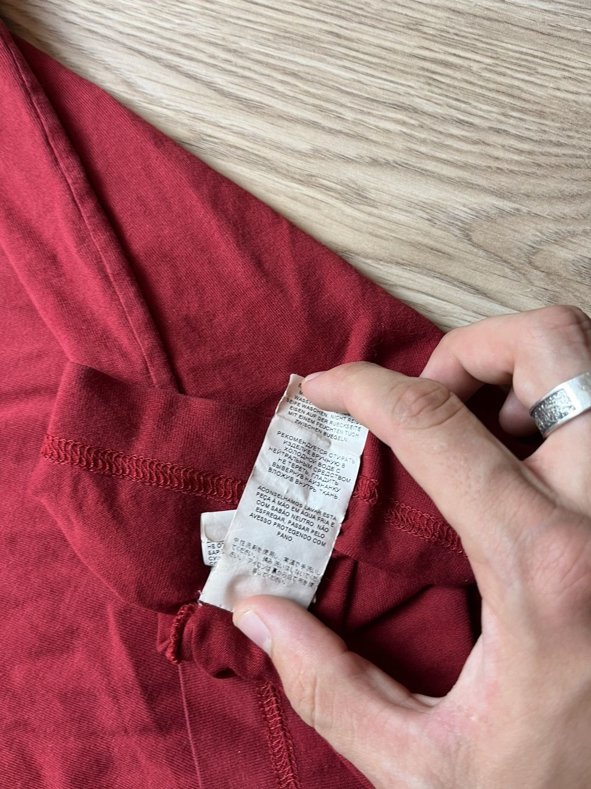 Dolce & Gabbana Dolce & Gabbana Red Plague Logo T-shirt Size US M / EU 48-50 / 2 - 6 Thumbnail