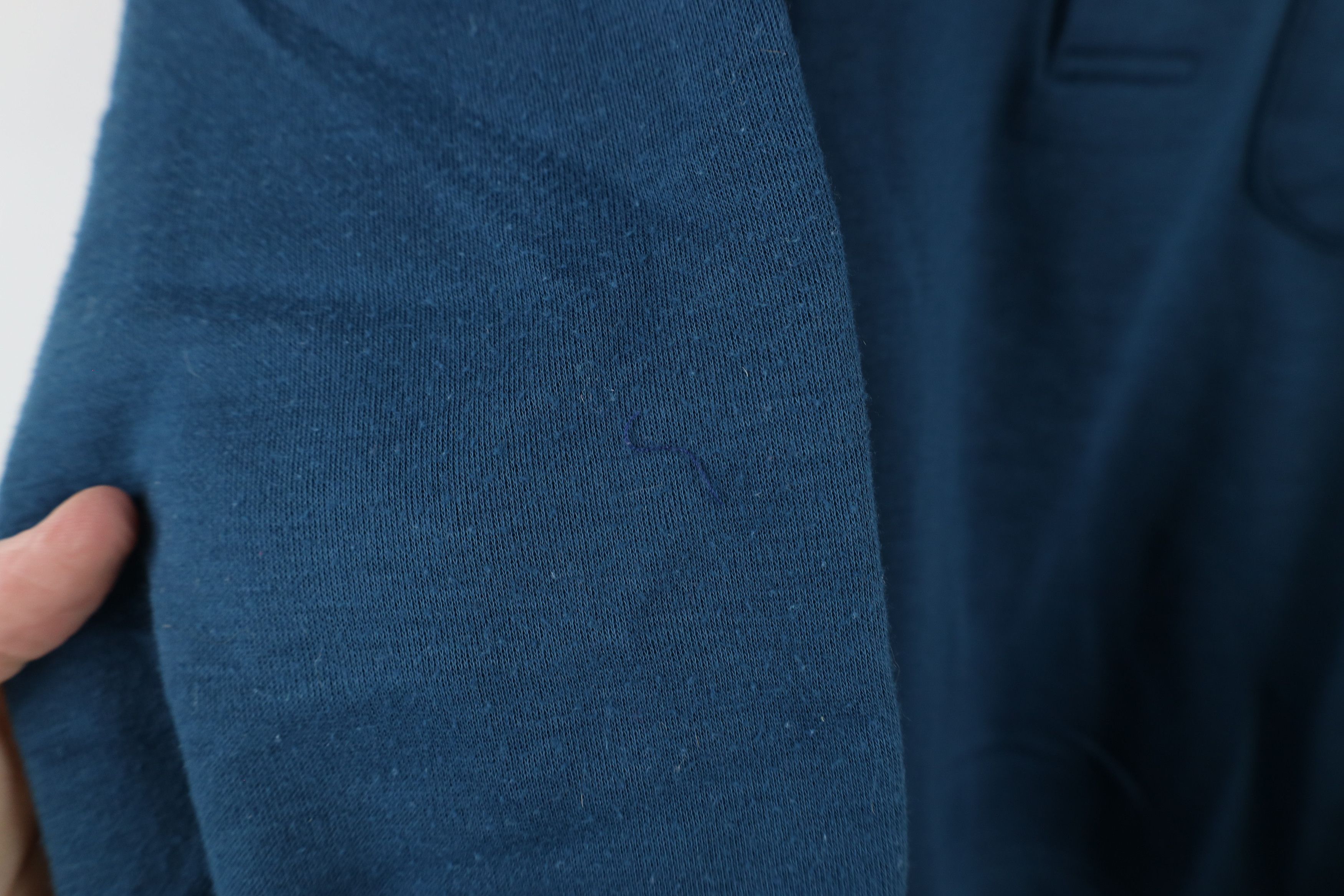 Vintage Vintage 90s Streetwear Collared Pullover Sweatshirt Blue Size US M / EU 48-50 / 2 - 6 Thumbnail
