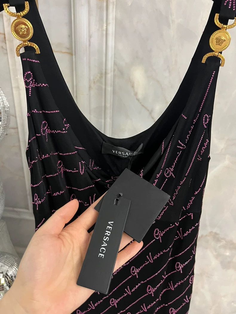 Versace Versace Full of diamond dress Size M / US 6-8 / IT 42-44 - 7 Thumbnail