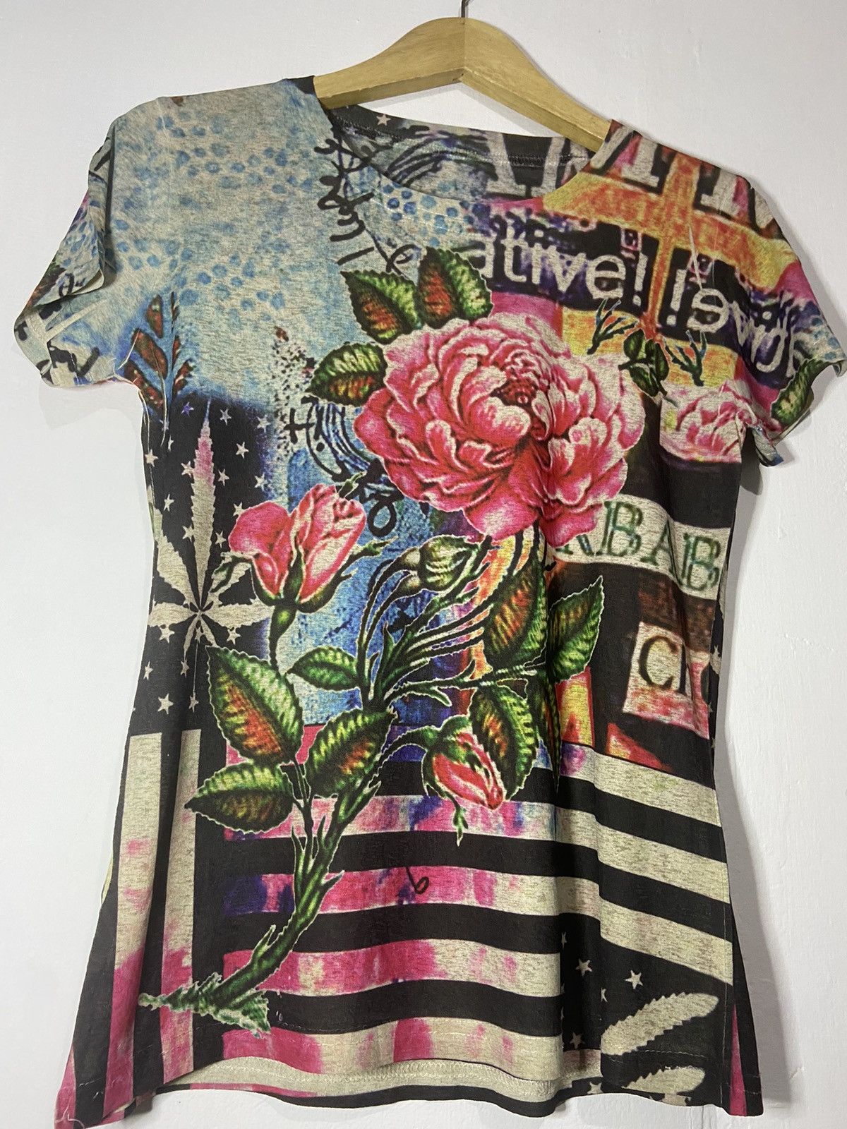 Hysteric Glamour × Japanese Brand Y2K Unknown Tattoos mesh t-shirts like Jean Paul Gaultier Size US M / EU 48-50 / 2 - 3 Thumbnail