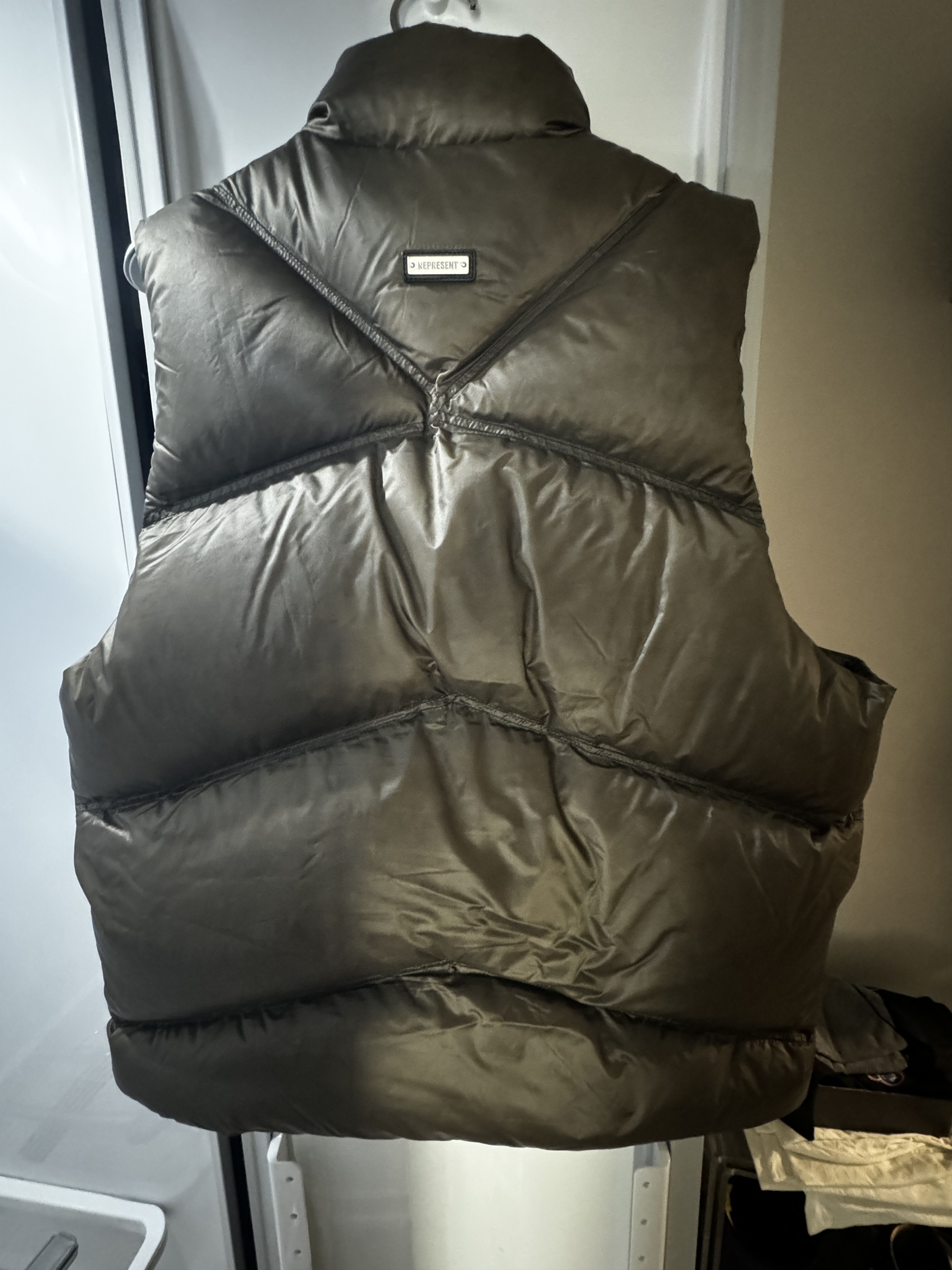 Represent Clo. Washed Puffer Gilet Size US S / EU 44-46 / 1 - 3 Thumbnail