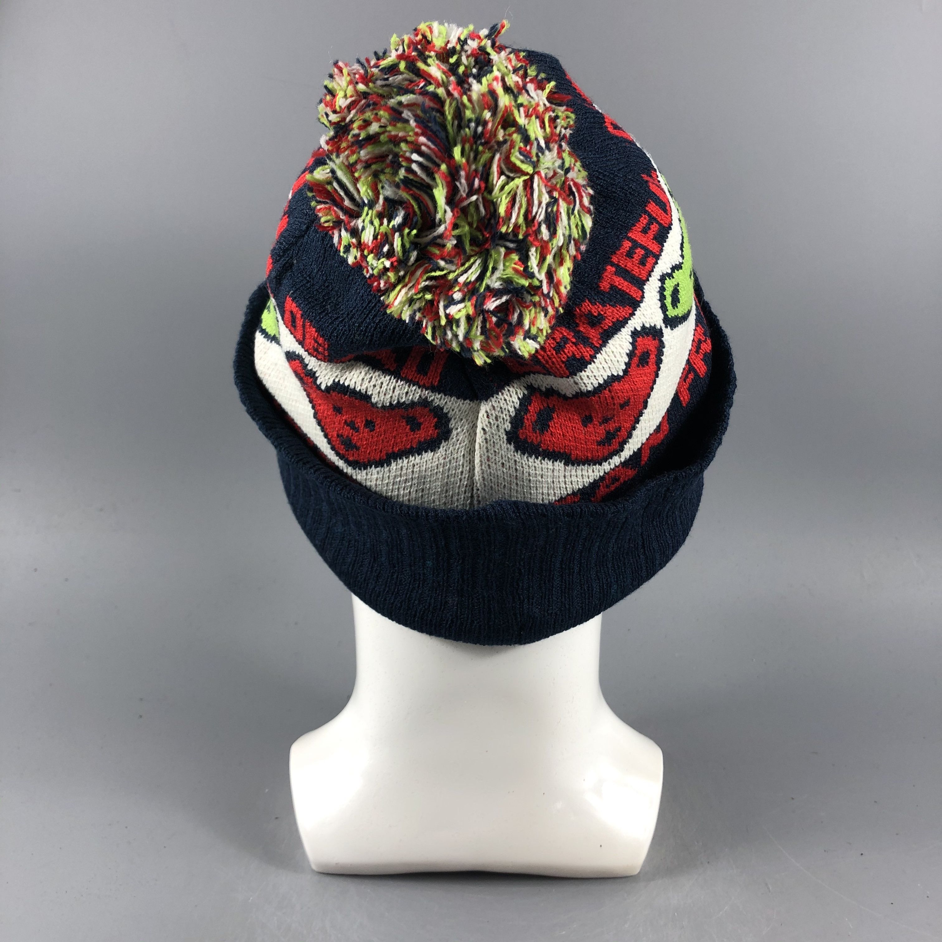 Band Tees × Grateful Dead Greatful Dead Bobble Beanie Snow Hat Snow Cap -D110 Size ONE SIZE - 2 Thumbnail