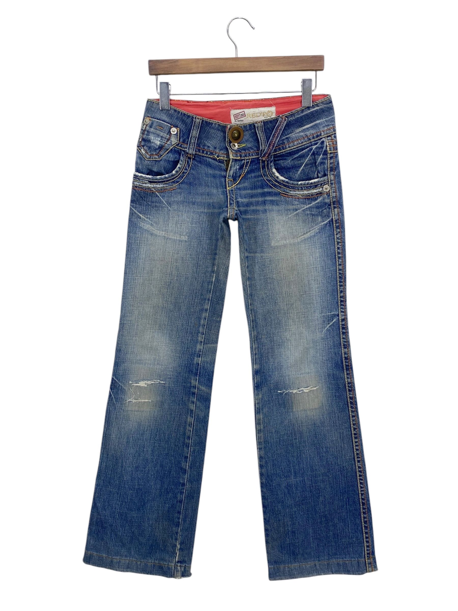 Japanese Brand Red Pepper Jeans Flare Jeans Size 26" / US 2 / IT 38 - 2 Thumbnail