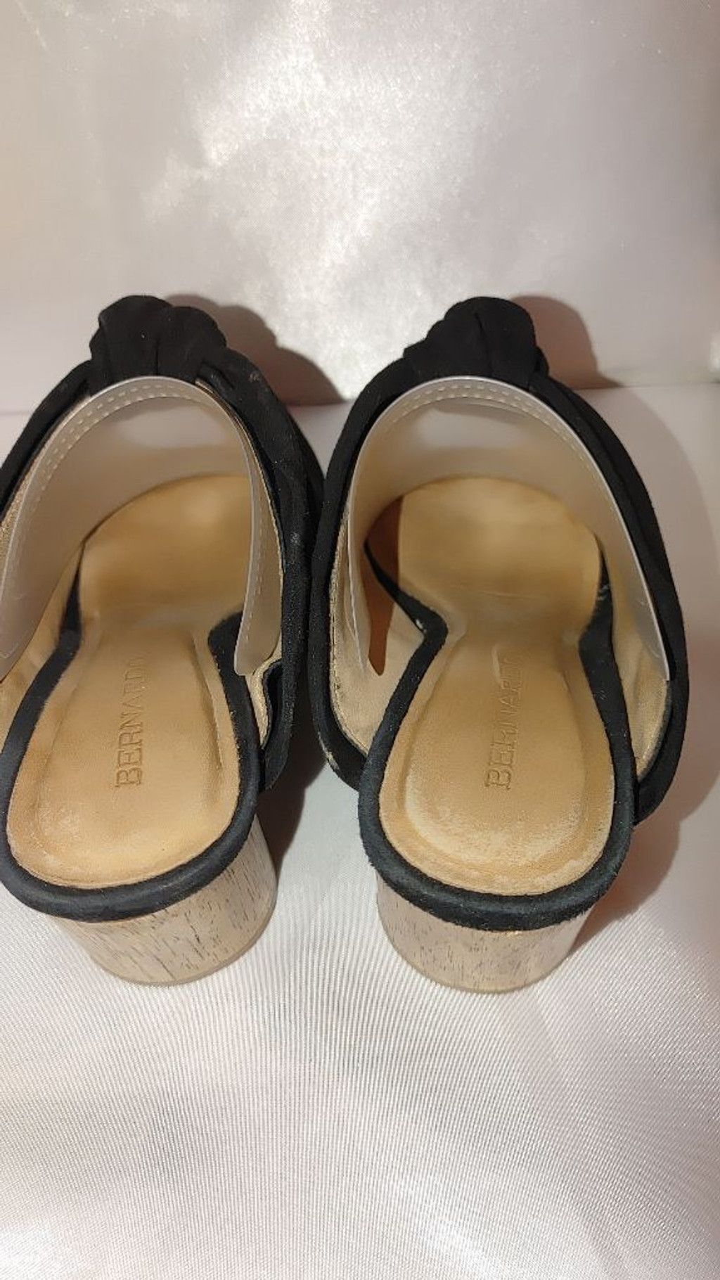 Bernhard Willhelm Bernardo Finley Suede Knot Wooden Heel Mule Size 7.5M Size US 7.5 / IT 37.5 - 9 Thumbnail
