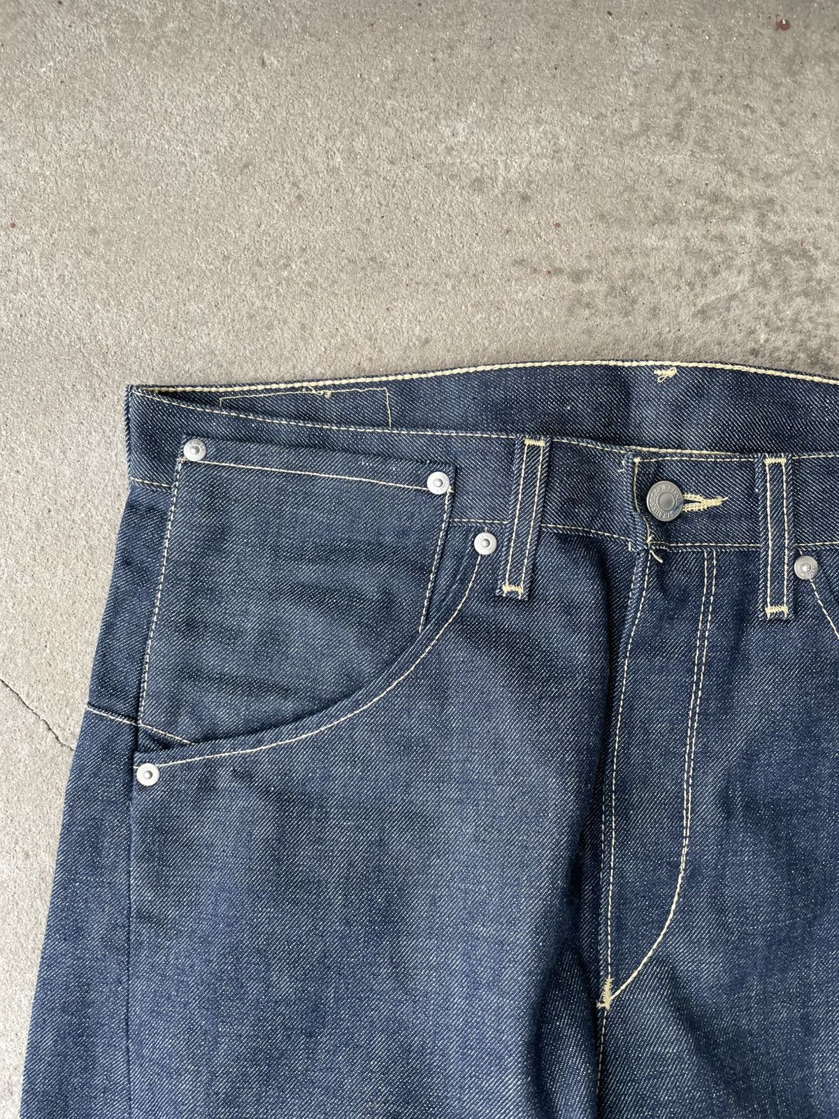 Levi's LEVI’S VINTAGE ENGINEERED RAW BNWOT INDIGO DENIM Size US 32 / EU 48 - 3 Thumbnail