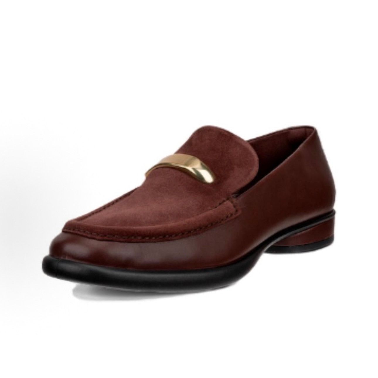 Ecco ECCO WOMEN'S 41 SCULPTED LX CHOCOLATE BROWN LOAFER NIB Size US 10.5 / IT 40.5 - 1 Thumbnail