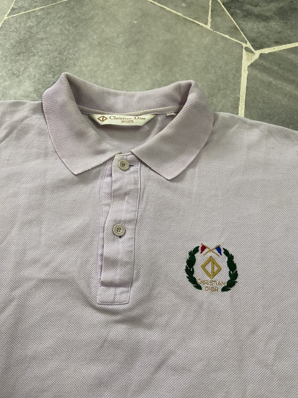 Dior Christian Dior polo shirt t-shirt tee CD Logo Size US M / EU 48-50 / 2 - 3 Thumbnail