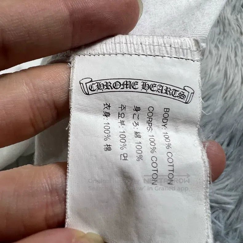 Chrome Hearts CHROME HEARTS Size M Short - sleeved t - shirt Size US M / EU 48-50 / 2 - 4 Thumbnail