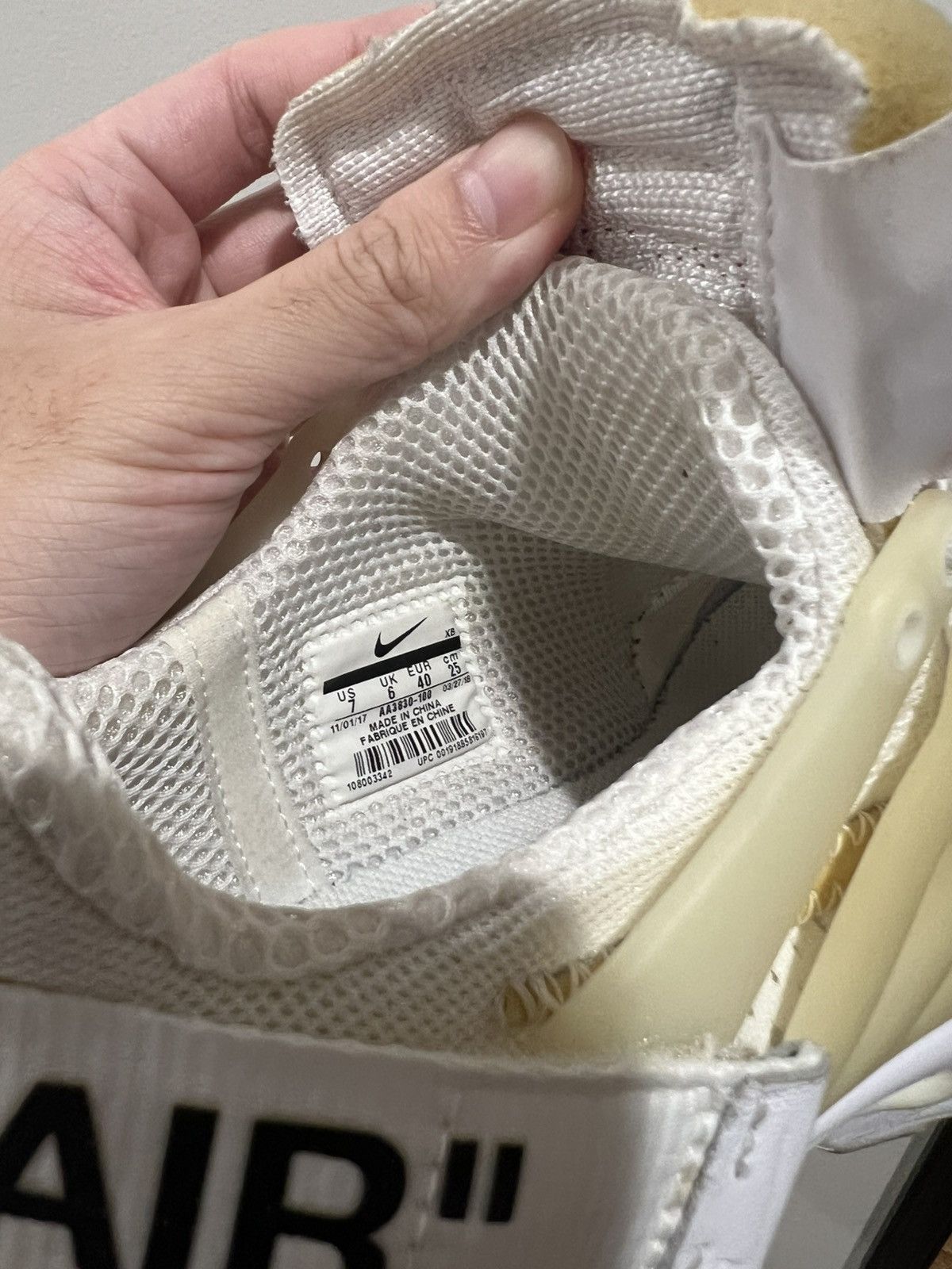 Nike × Off-White Nike/OffWhite collab Presto Size US 7 / EU 40 - 9 Thumbnail