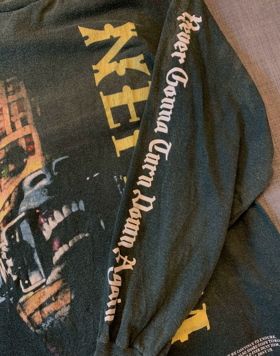 Fear of God Nefilim vintage tee Size US L / EU 52-54 / 3 - 3 Thumbnail