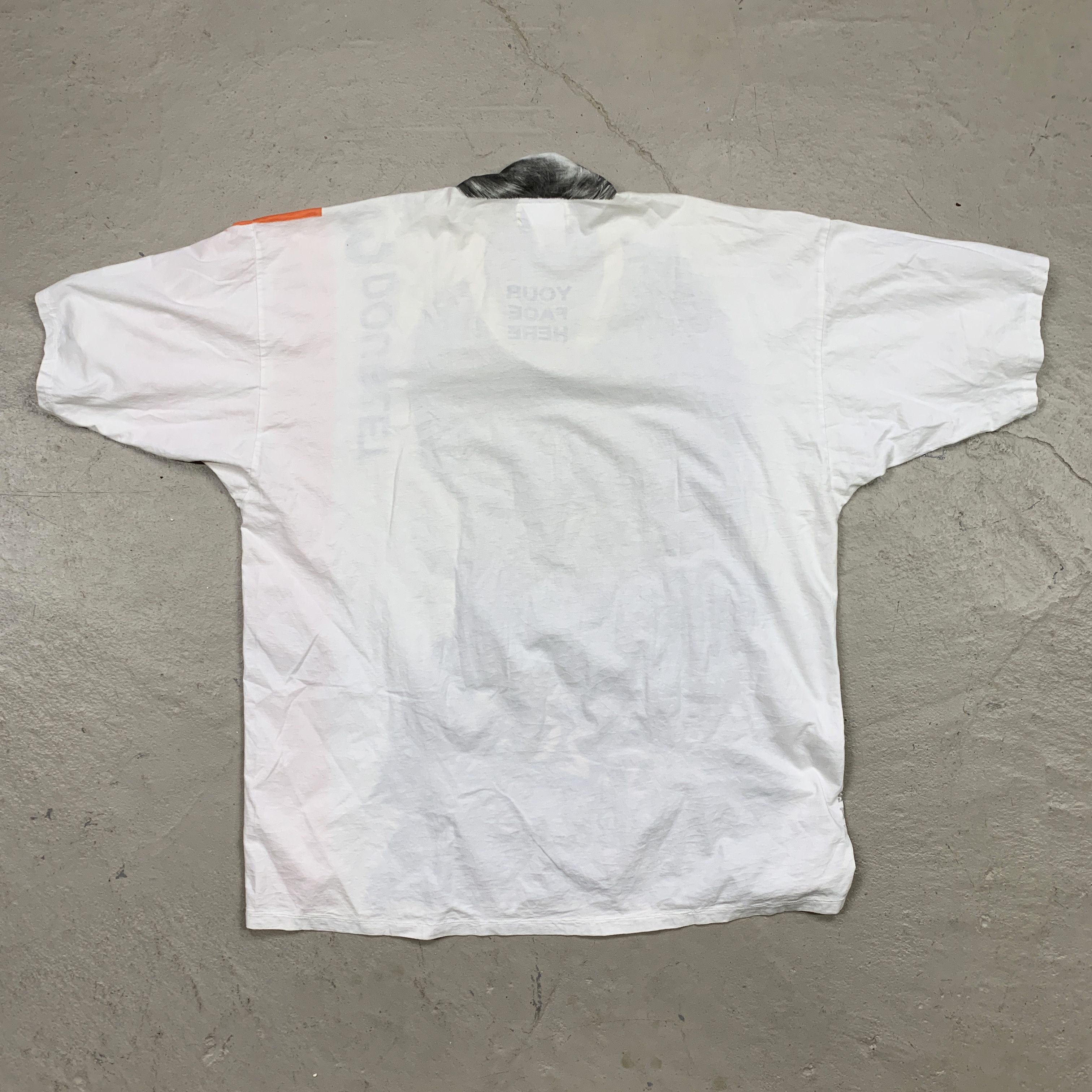 Doublet COMPRESSED "INSERT FACE" / TRAINSPOTTING MOVIE T-SHIRT Size US XL / EU 56 / 4 - 4 Thumbnail